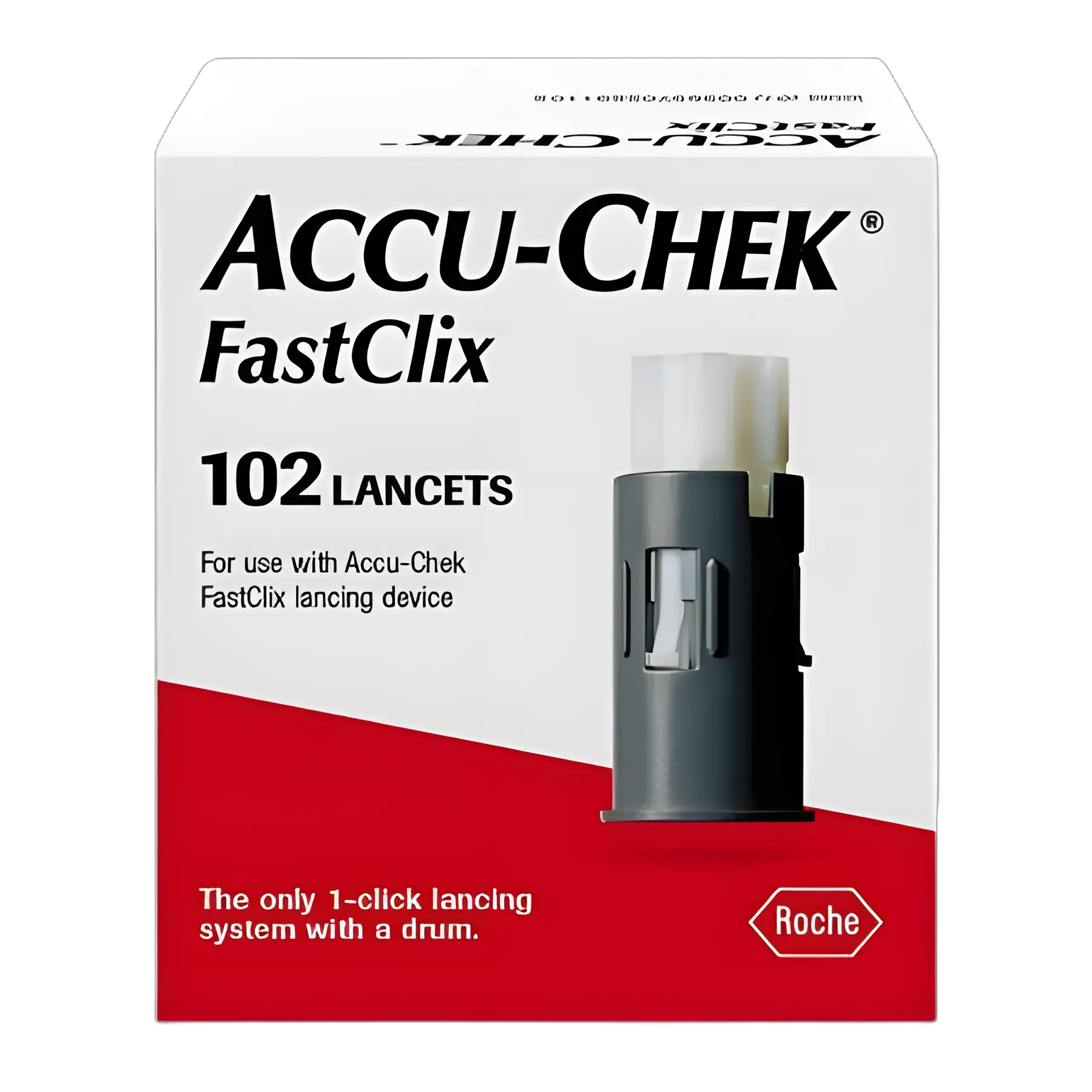 Lancet for Lancing Device Accu-Chek® Non-Safety Twist Off Cap Multiple Sites