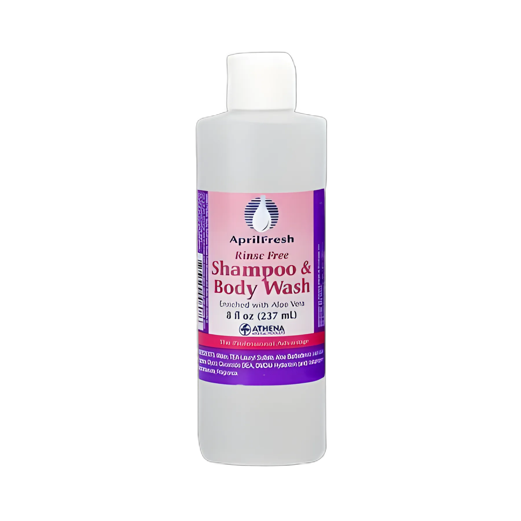 Rinse-Free Shampoo and Body Wash AprilFresh® 8 oz. Flip Top Bottle April Fresh Scent