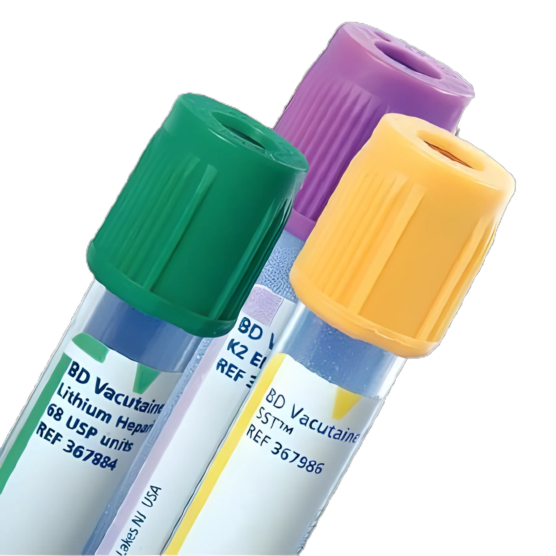 BD Vacutainer® PPT™ Molecular Diagnostic Tube K2 EDTA Additive 8.5 mL BD Hemogard™ Closure Plastic Tube