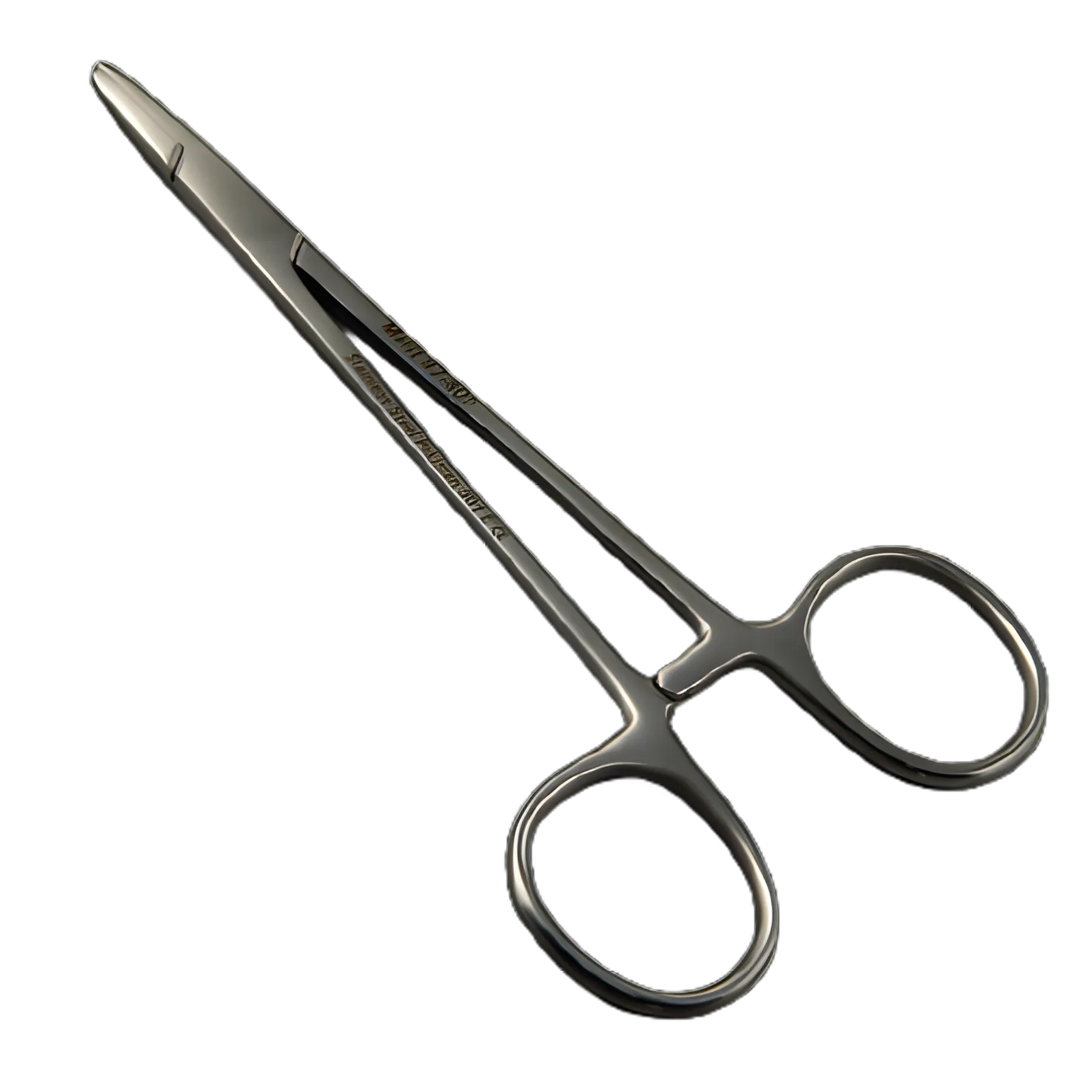 Needle Holder Merit™ 5-1/4 Inch Length Smooth Finger Ring Handle