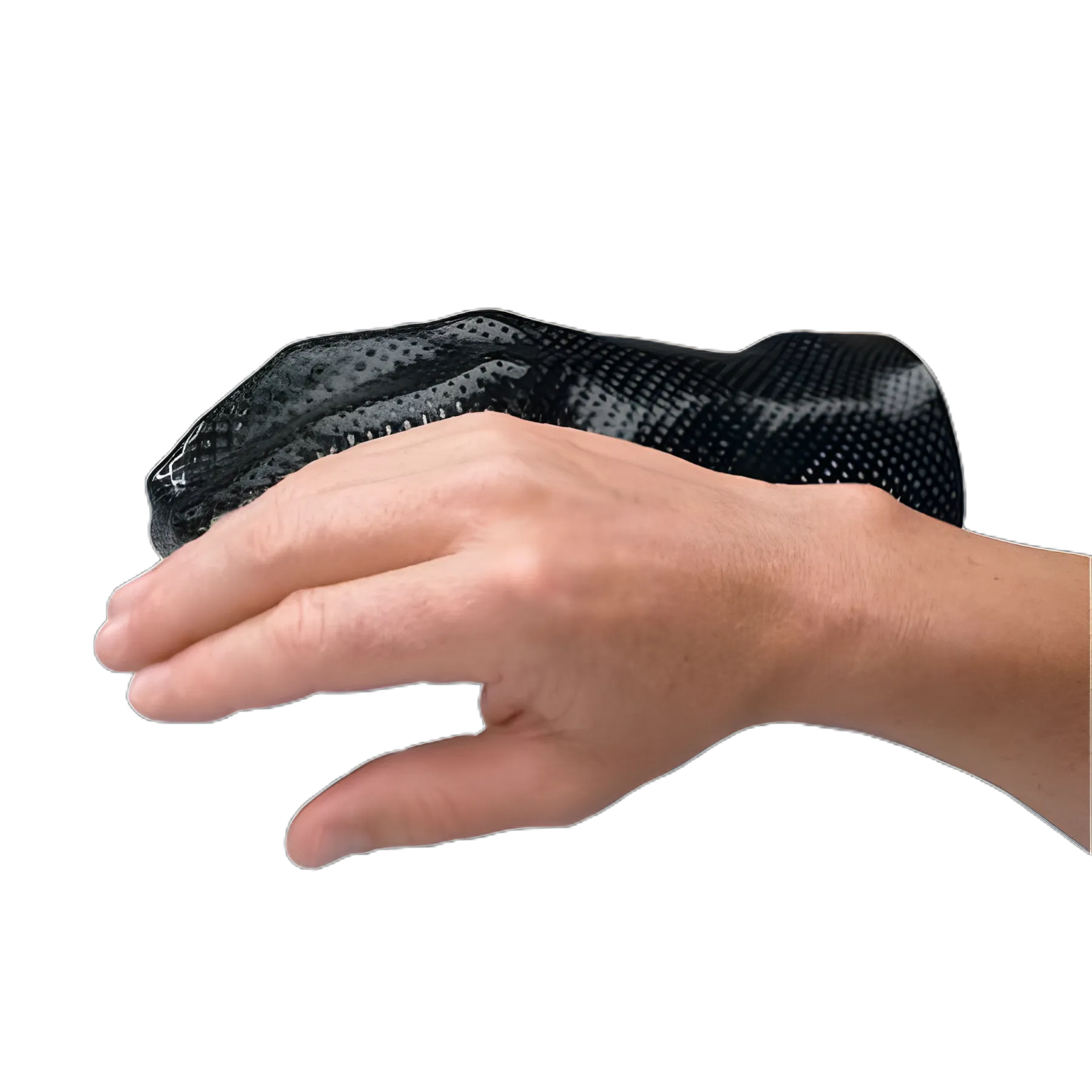 Rolyan Aquaplast ProDrape-T Thermoplastic Splinting Material, 4% Perforated, 1/8 X 18 X 24 Inch, Black