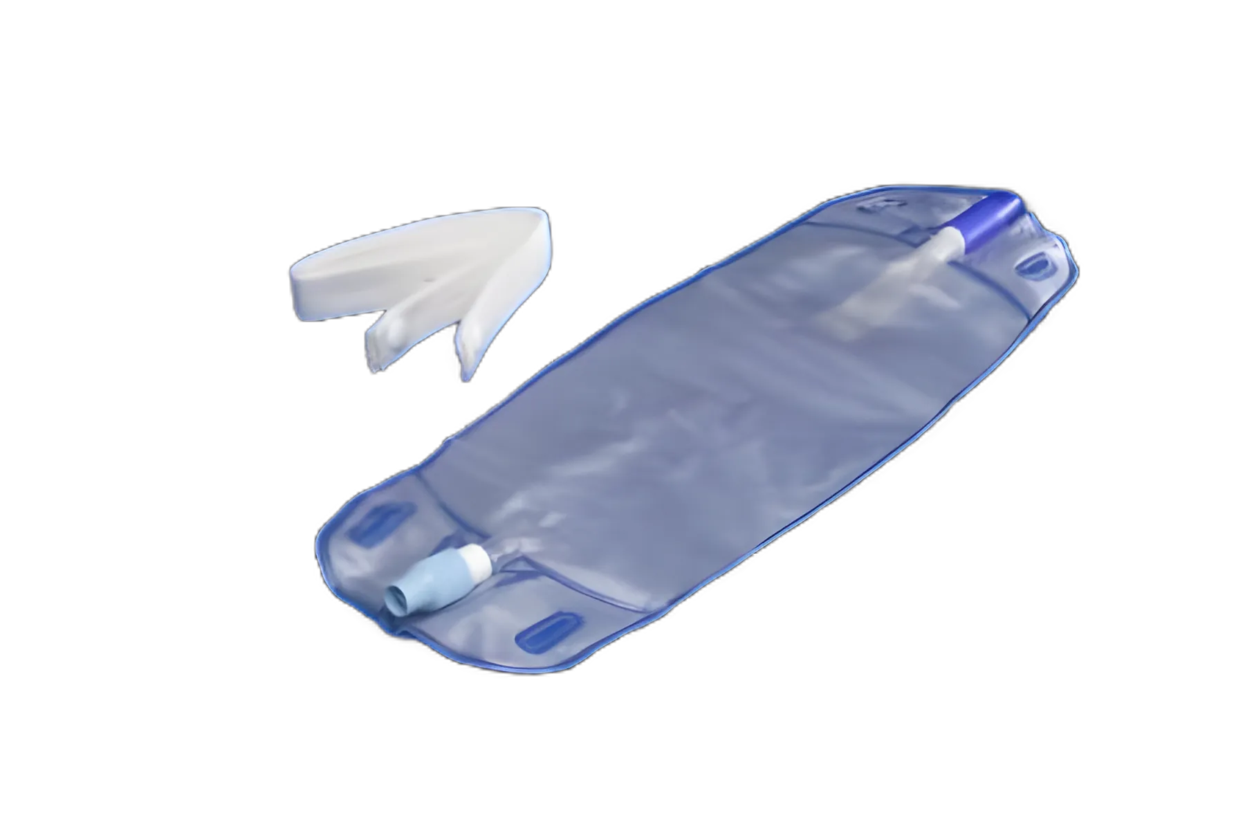 Urinary Leg Bag Dover™ Anti-Reflux Valve Sterile 739 mL Vinyl