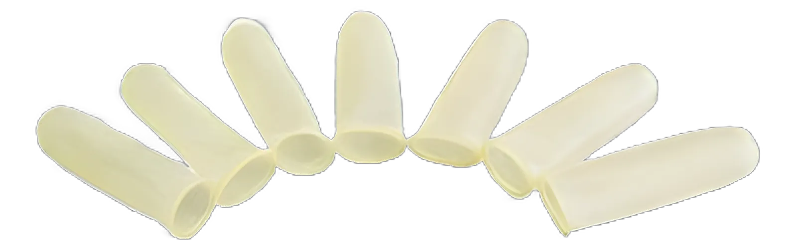 Finger Cot Large 2-3/4 Inch Length Powder Free Latex NonSterile