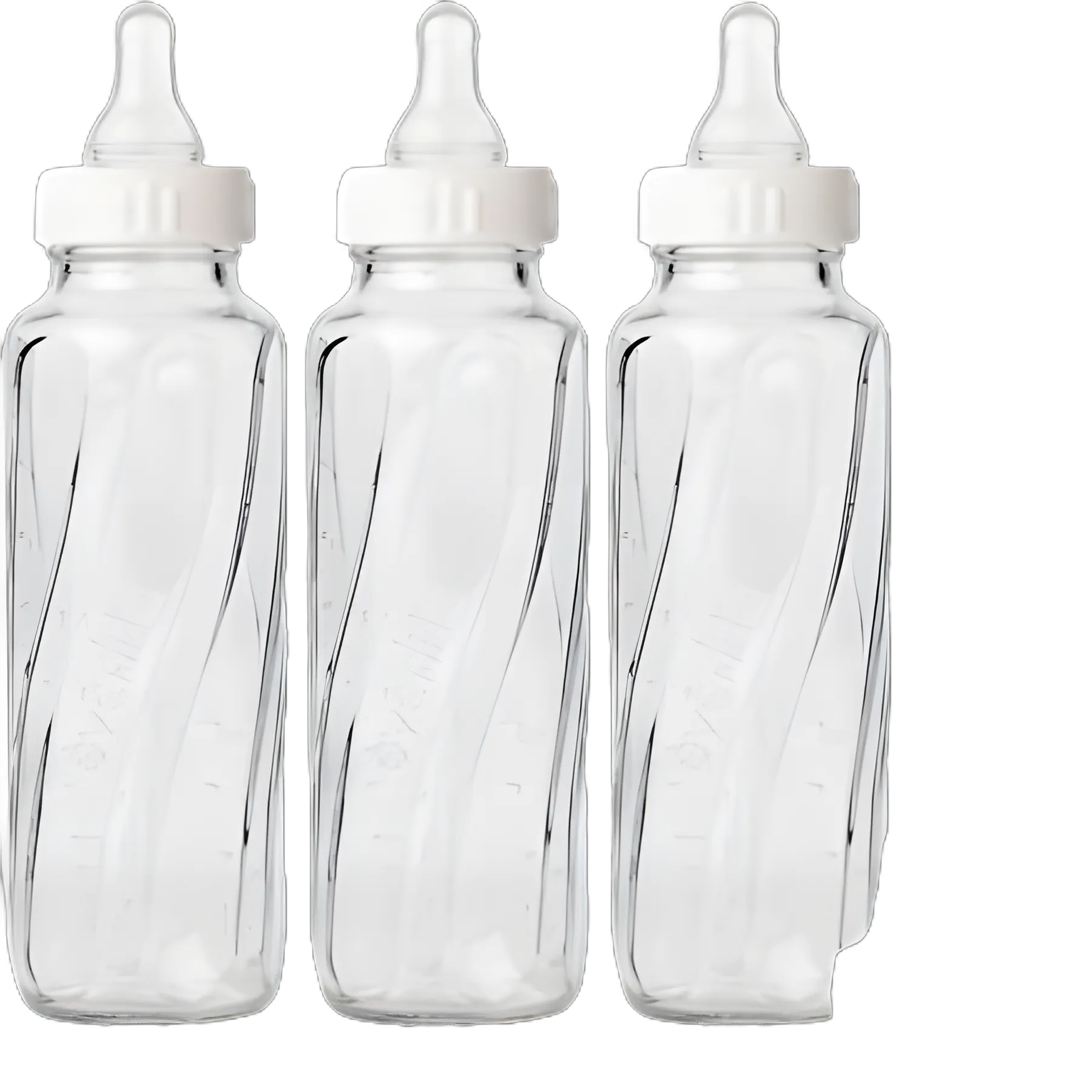 Evenflo Classic 8 oz. Glass Baby Bottle for Newborn Feeding