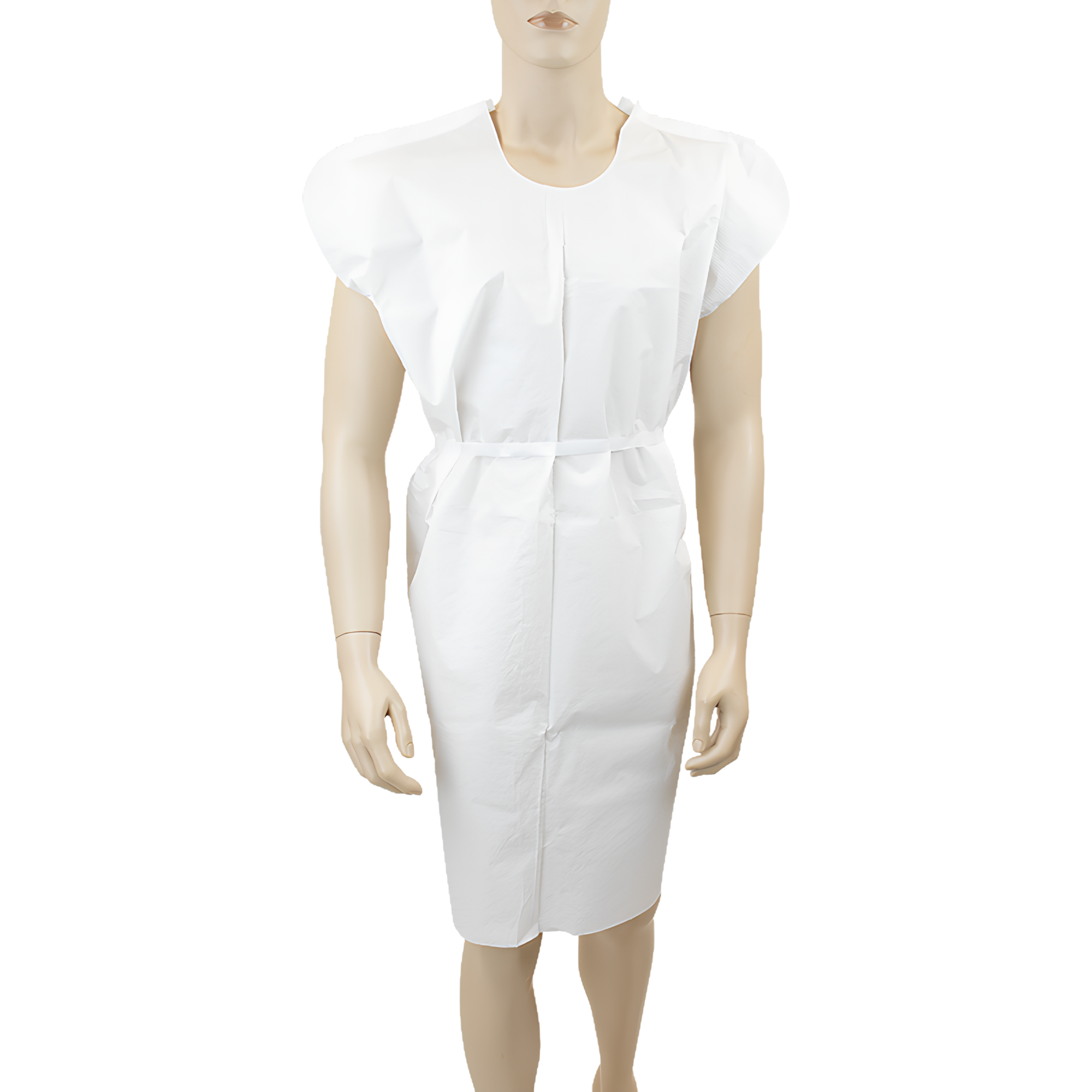 Patient Gown -3-ply T/P/T -(50/CS) color White