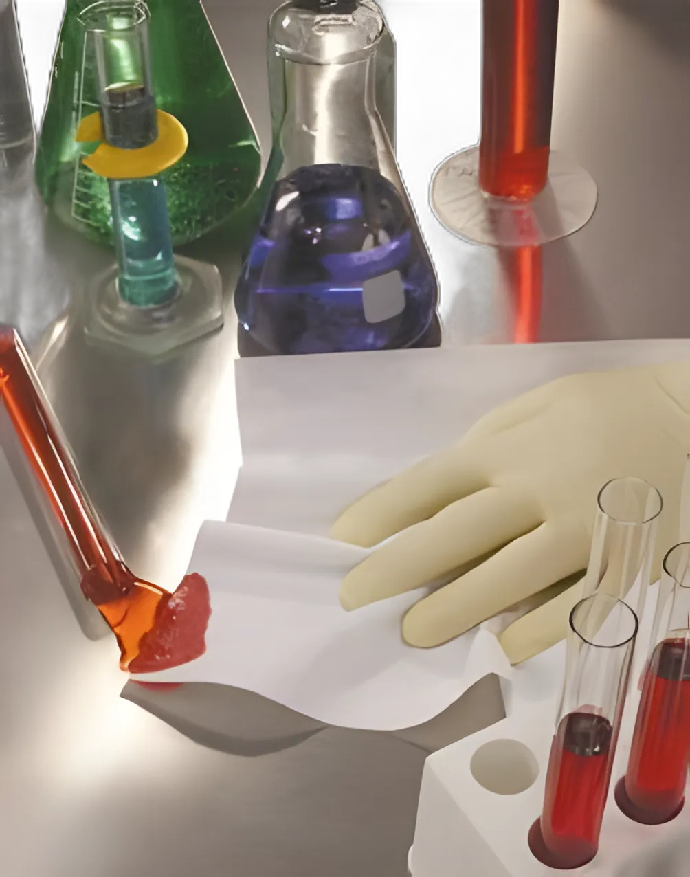 Cleanroom Wipe Amplitude™ EcoCloth™ ISO Class 6 White NonSterile Cellulose / Polyester 12 X 12 Inch Disposable