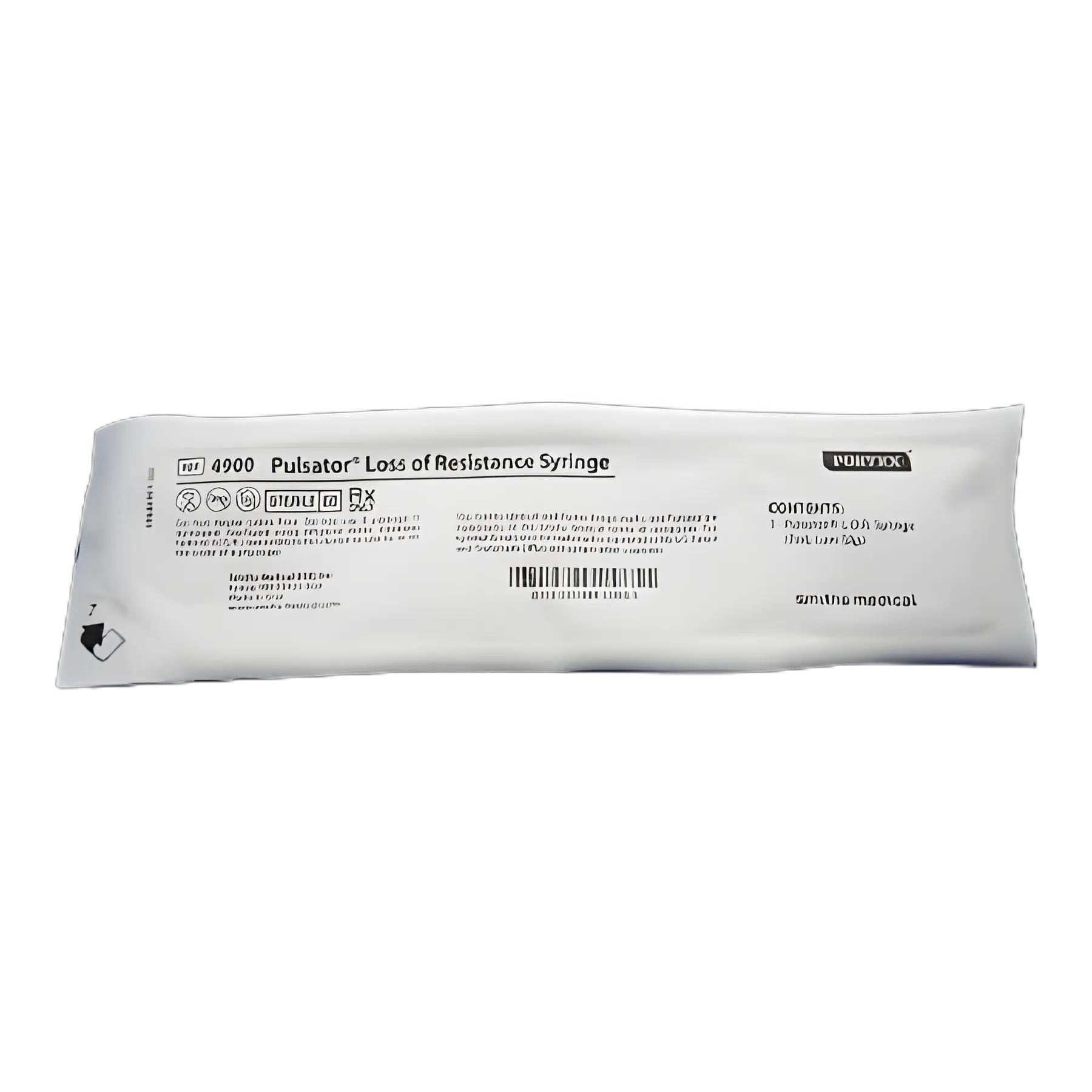 LOR Syringe Portex® Pulsator® L.O.R. 7 mL Luer Slip Tip Without Safety