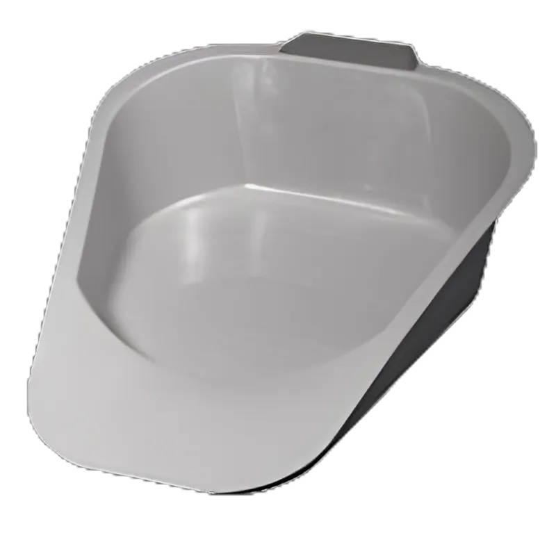 Fracture Bedpan Gray 34 oz. (1006 mL) - Durable Plastic, Latex-Free by GMAX Industries