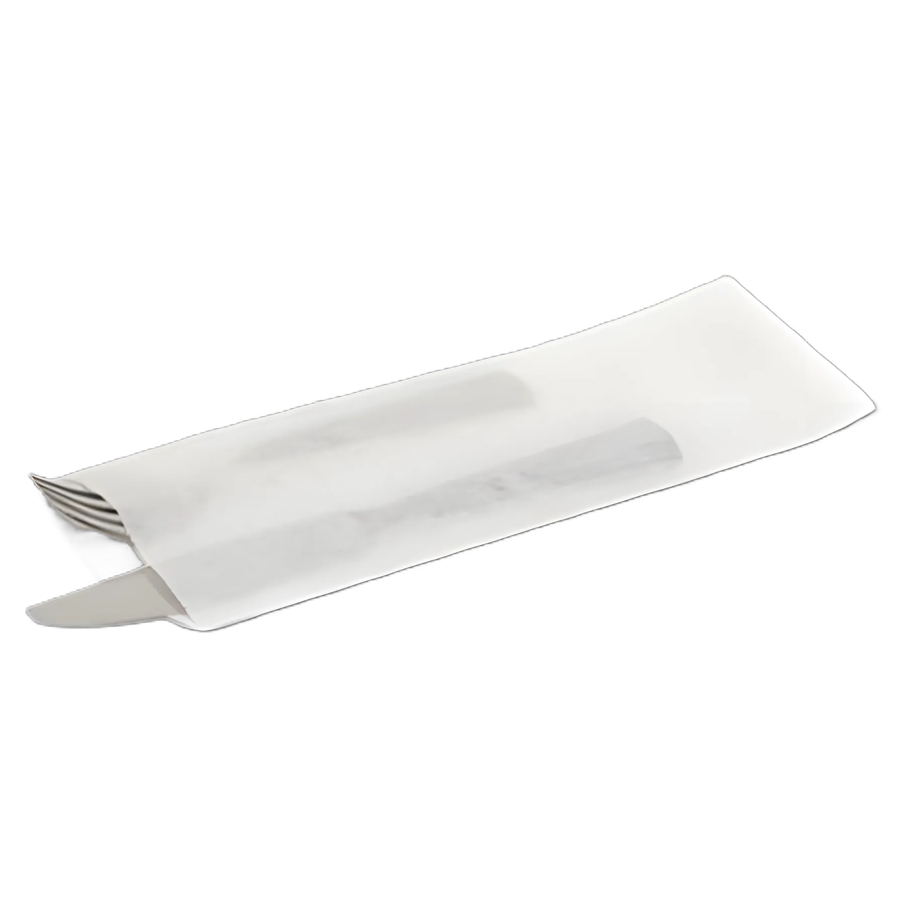 Silverware Bags, 2.25" x 10", White, 2,000/Carton
