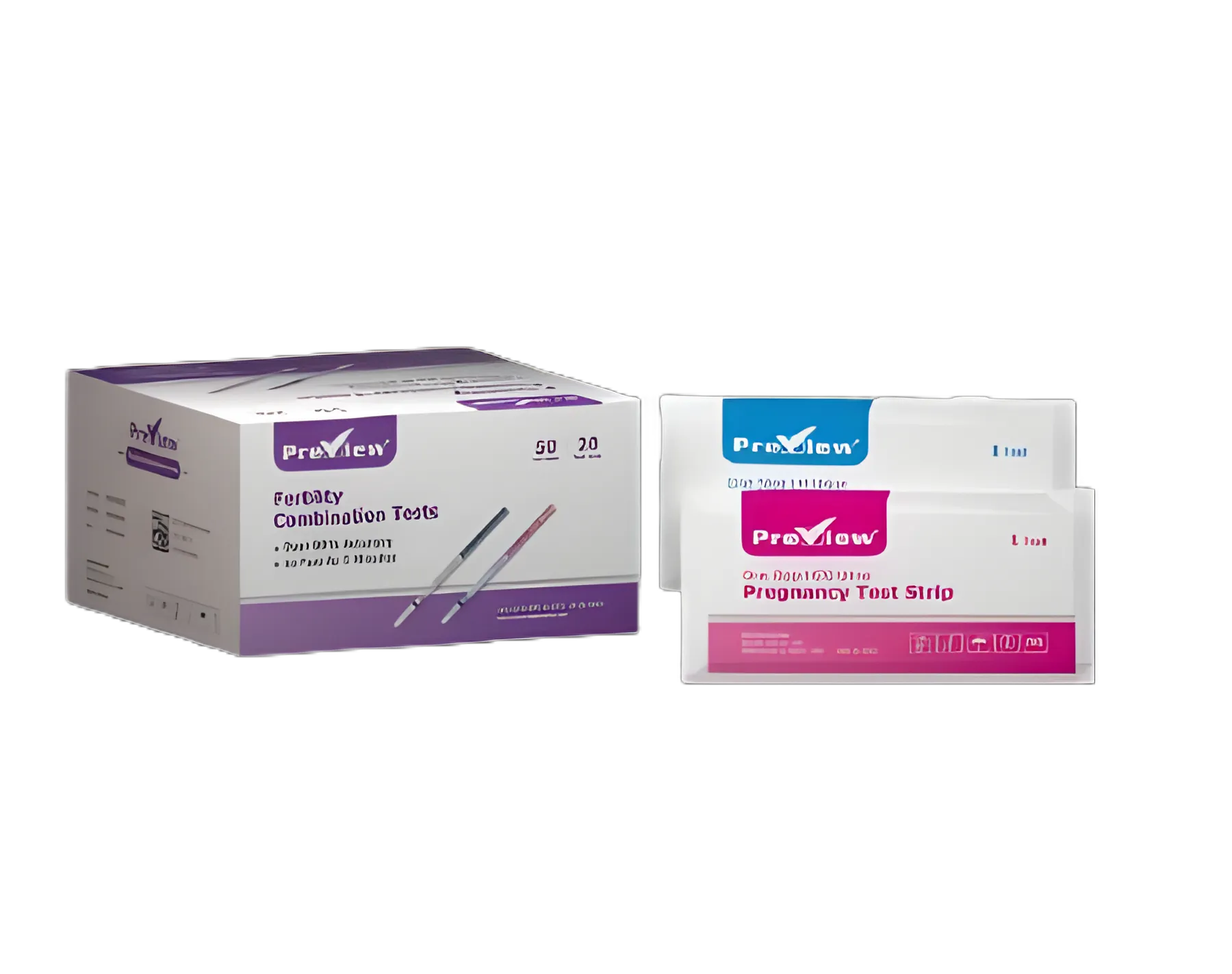 Preview® Fertility Combo hCG Pregnancy & LH Ovulation Predictor Kit - 70 Tests