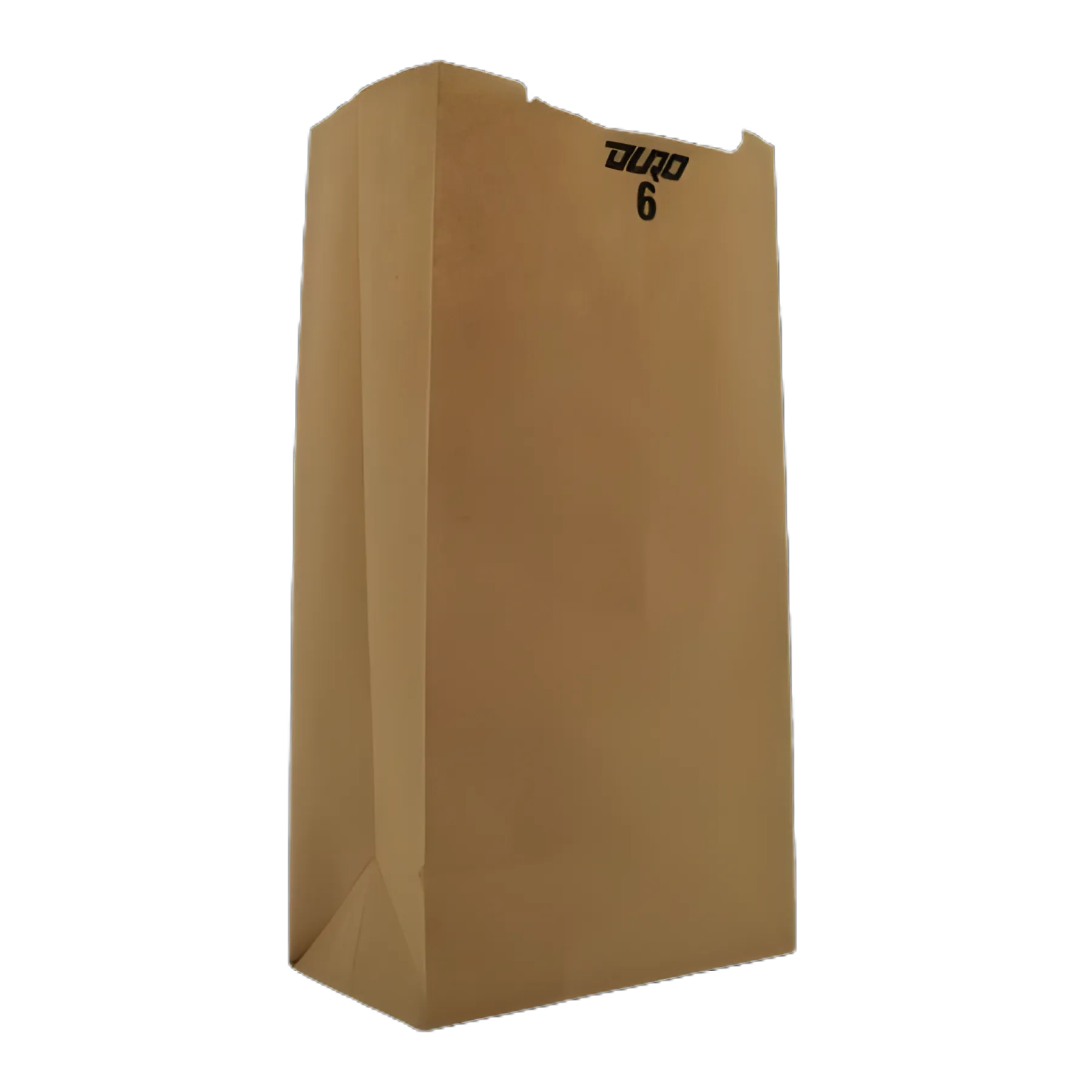 Grocery Bag Duro® Brown Kraft Recycled Paper #6