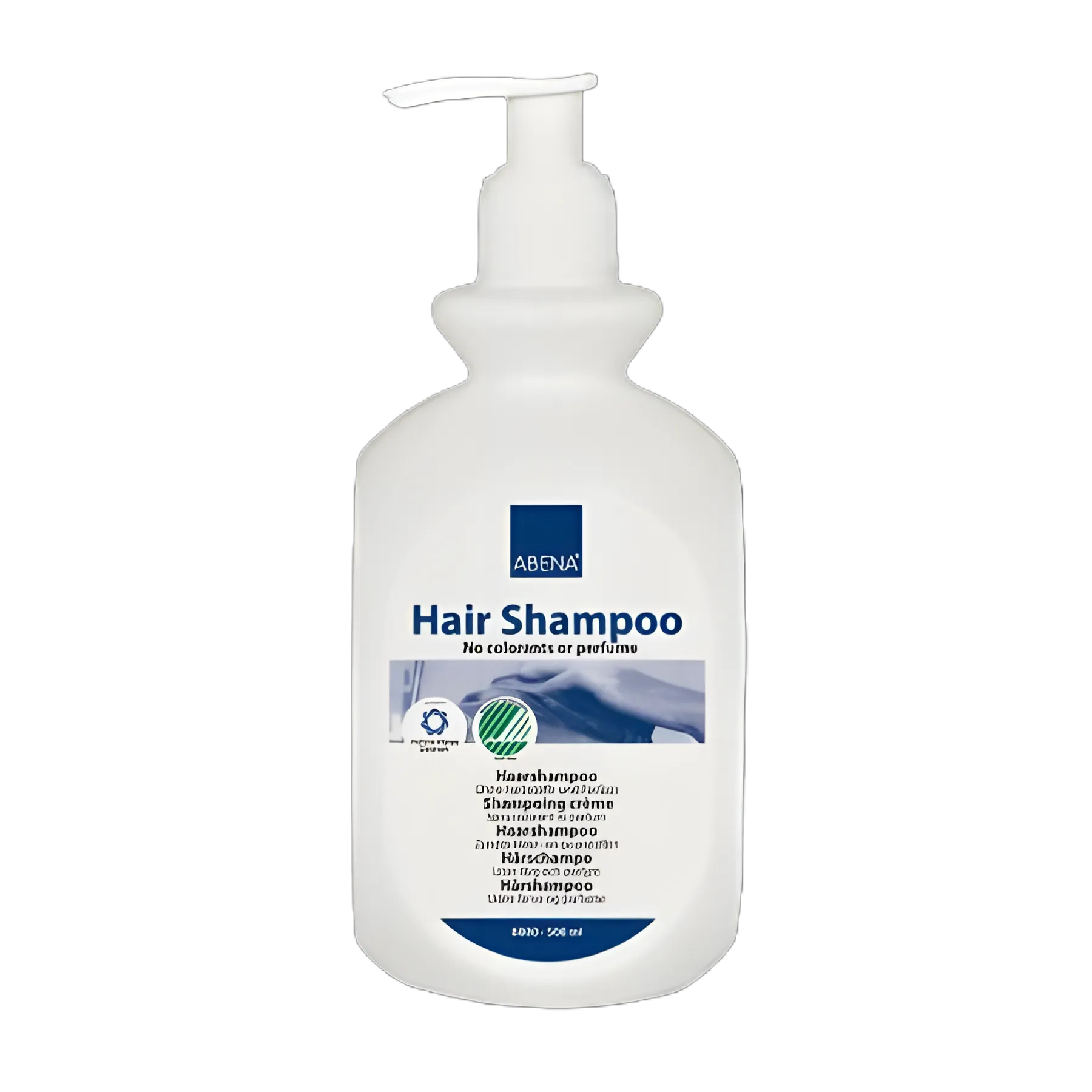 Abena Nursing Shampoo 16.9 oz Pump Bottle - Gentle Formula for All Hair Types