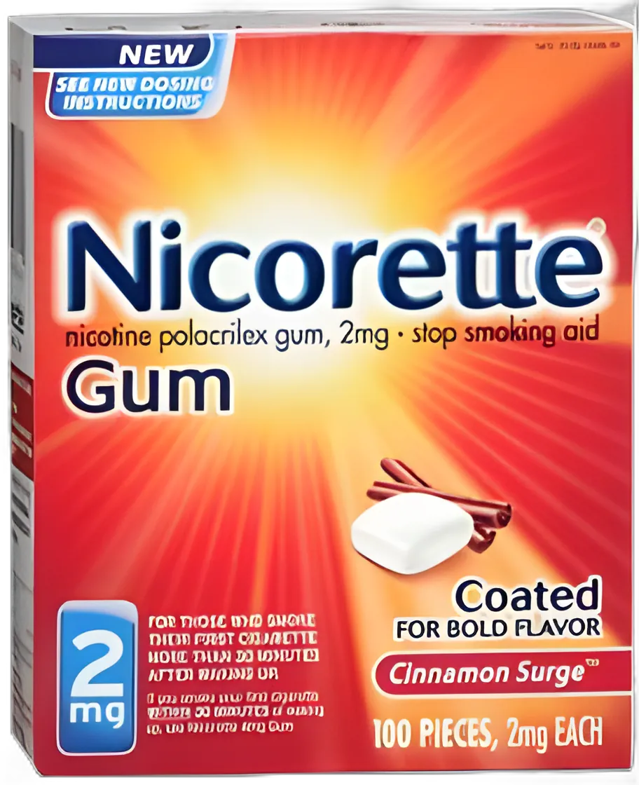 Stop Smoking Aid Nicorette® 2 mg Strength Gum - 00135046602