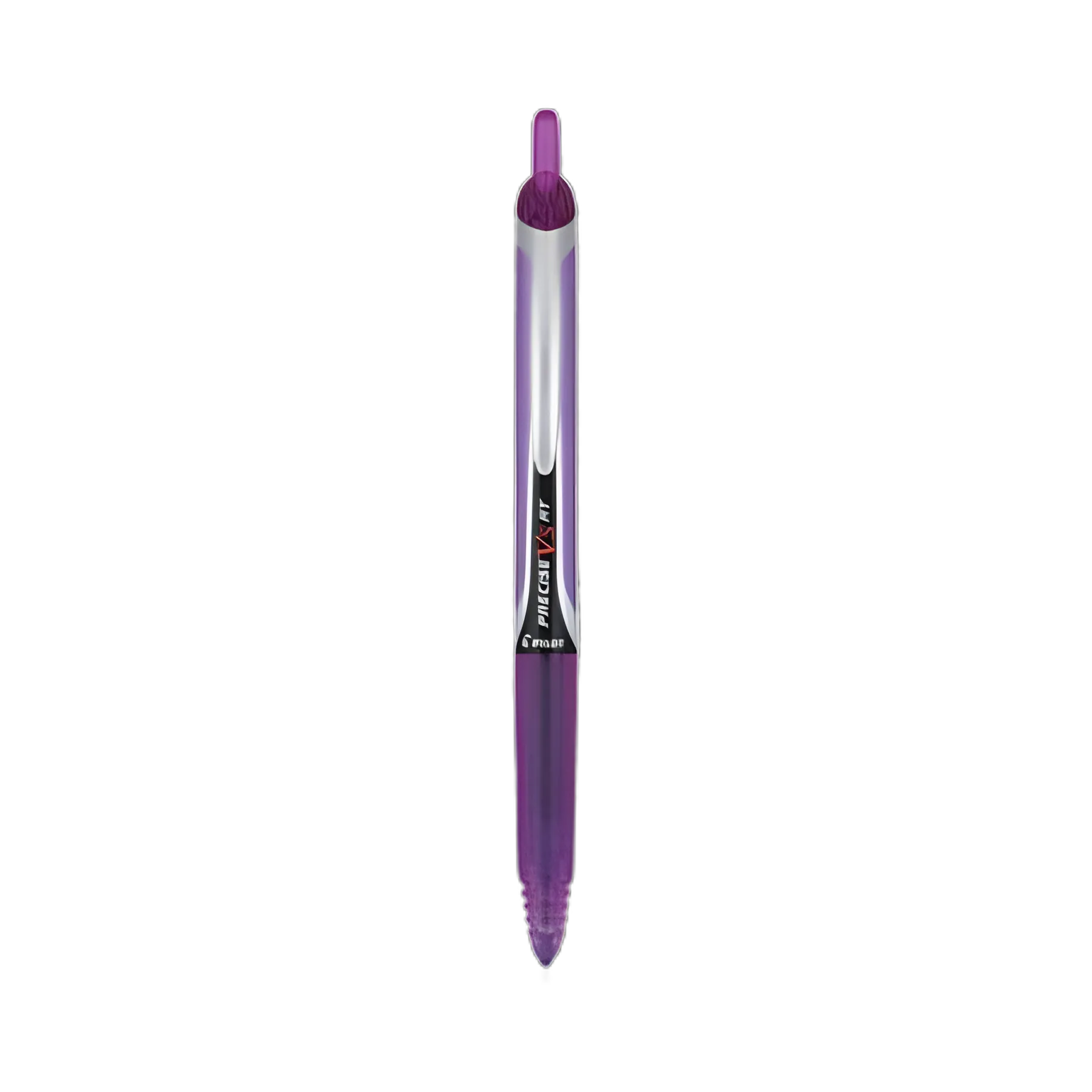 Pilot® Precise V5RT Retractable Roller Ball Pen, Extra-Fine 0.5mm, Purple Ink