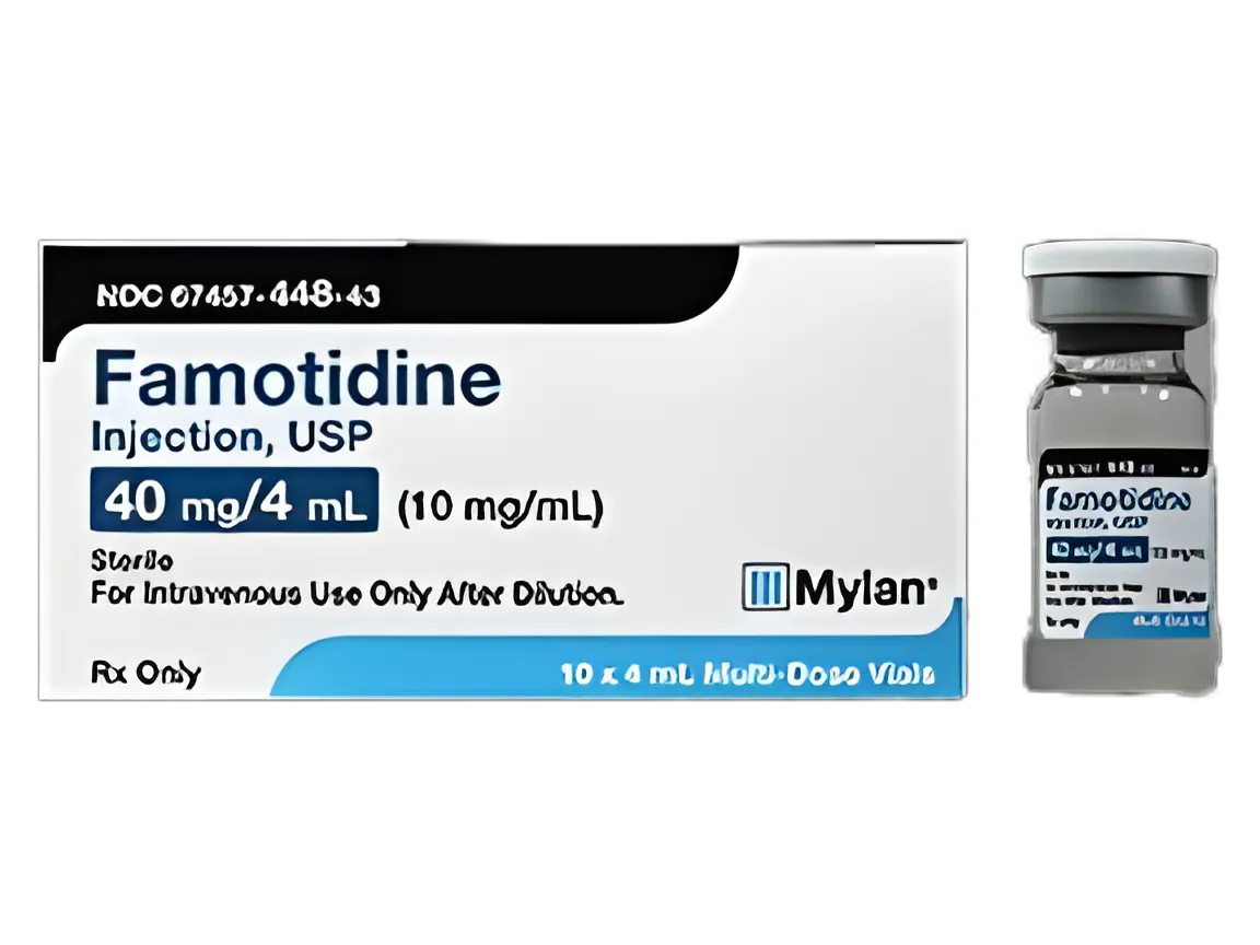 Famotidine 10 mg / mL Injection Multiple-Dose Vial 4 mL - 67457044843