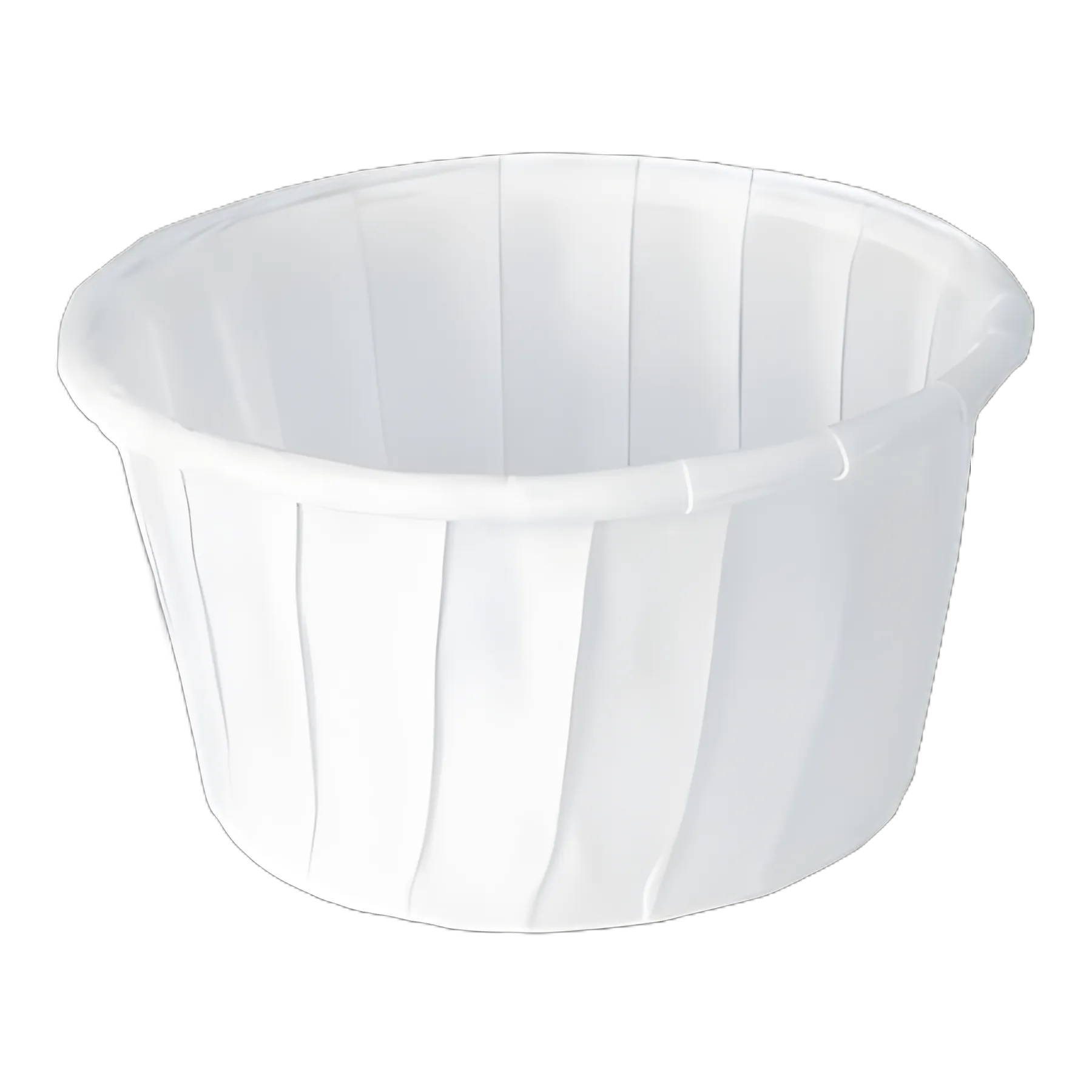 Solo® 1.25 oz. White Paper Souffle Cups for Medical and Food Service Use