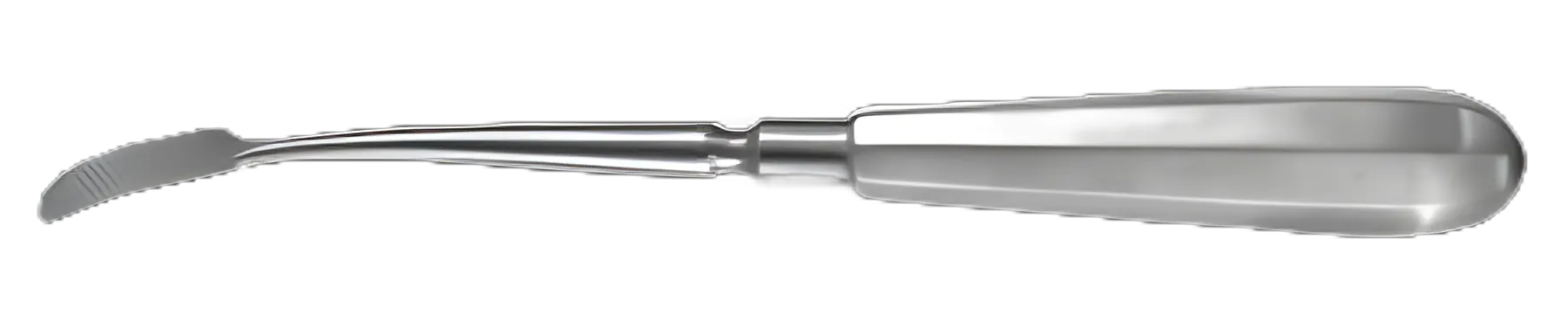 Nasal Rasp Padgett® Reidy 9 Inch Stainless Steel Reusable 10 mm Curved Cross Serrated Forward / Reverse Cutting
