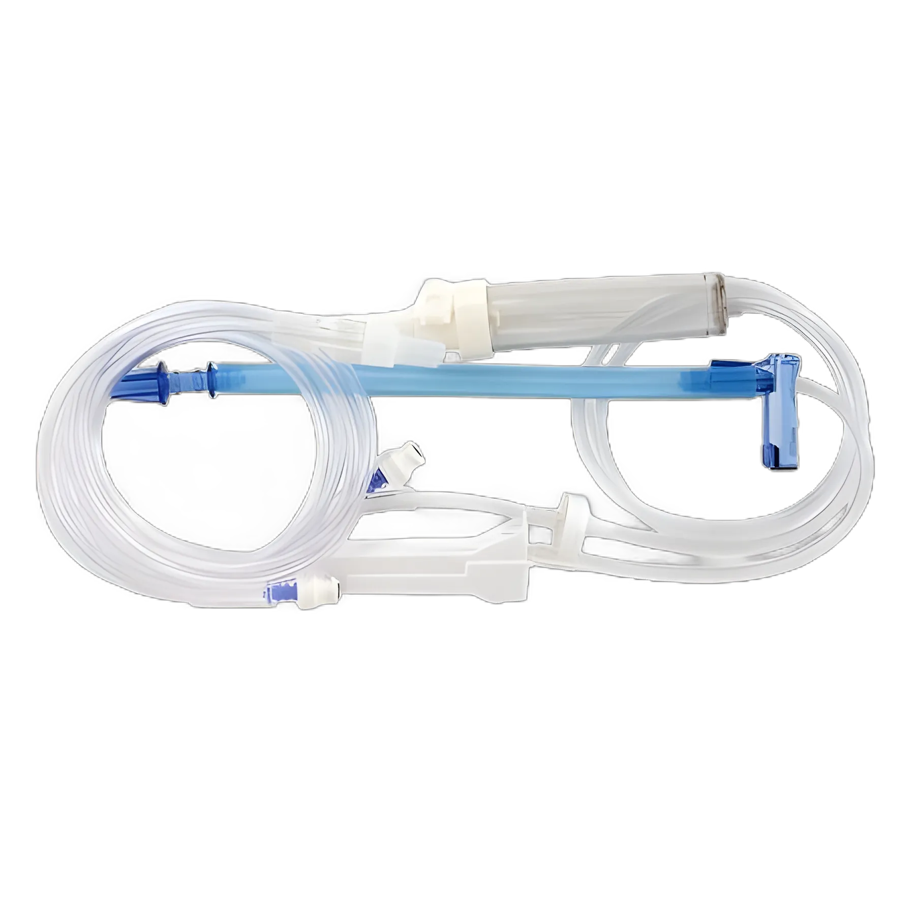 IV Pump Set Alaris® Pump 2 Ports 20 Drops / mL Drip Rate Without Filter 117 Inch Tubing Solution - 2420-0007