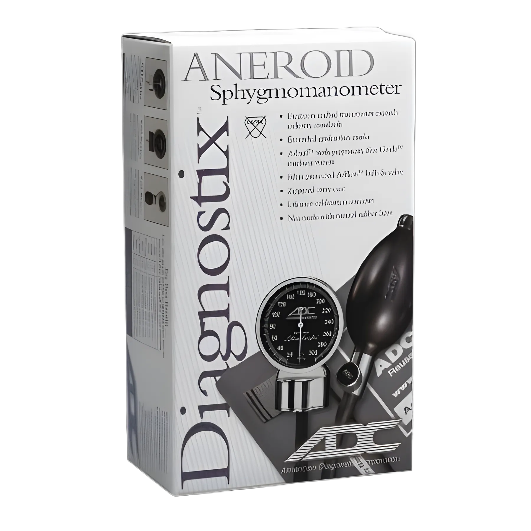 Aneroid Sphygmomanometer Unit Diagnostix™700 Series Pediatric Cuff Nylon Cuff 13 - 19.5 cm Pocket Aneroid