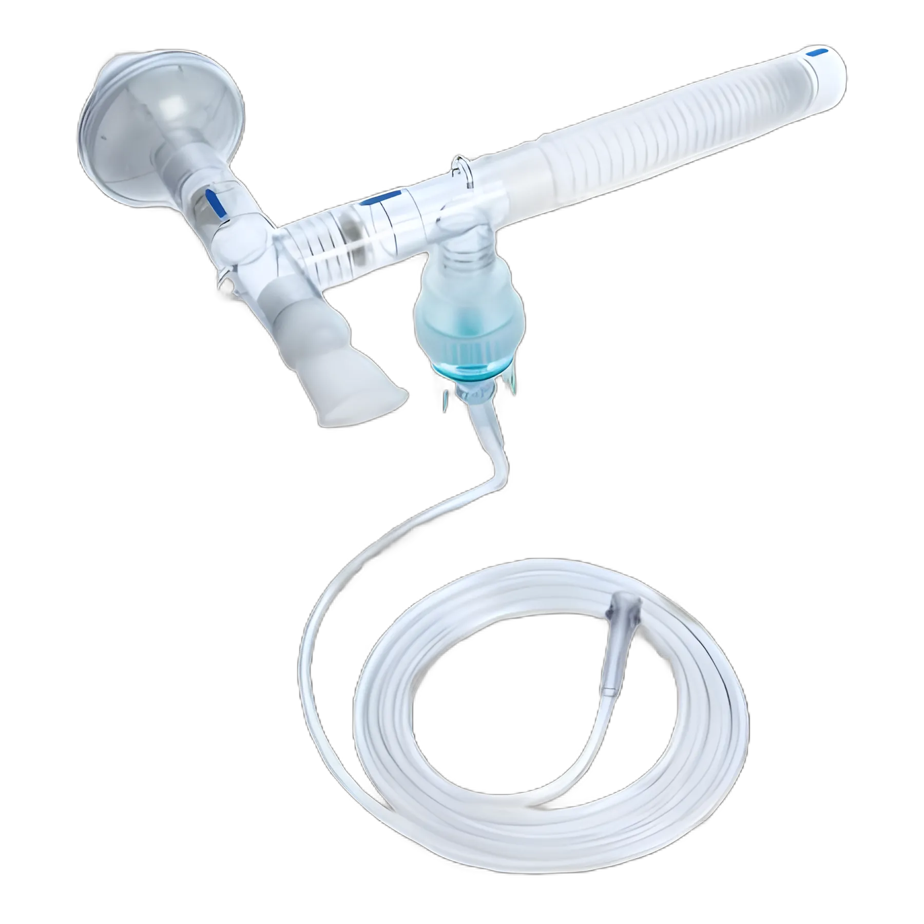 ISO-Neb® Handheld Nebulizer Kit with Filter Small Volume Medication Cup Universal Mouthpiece Delivery