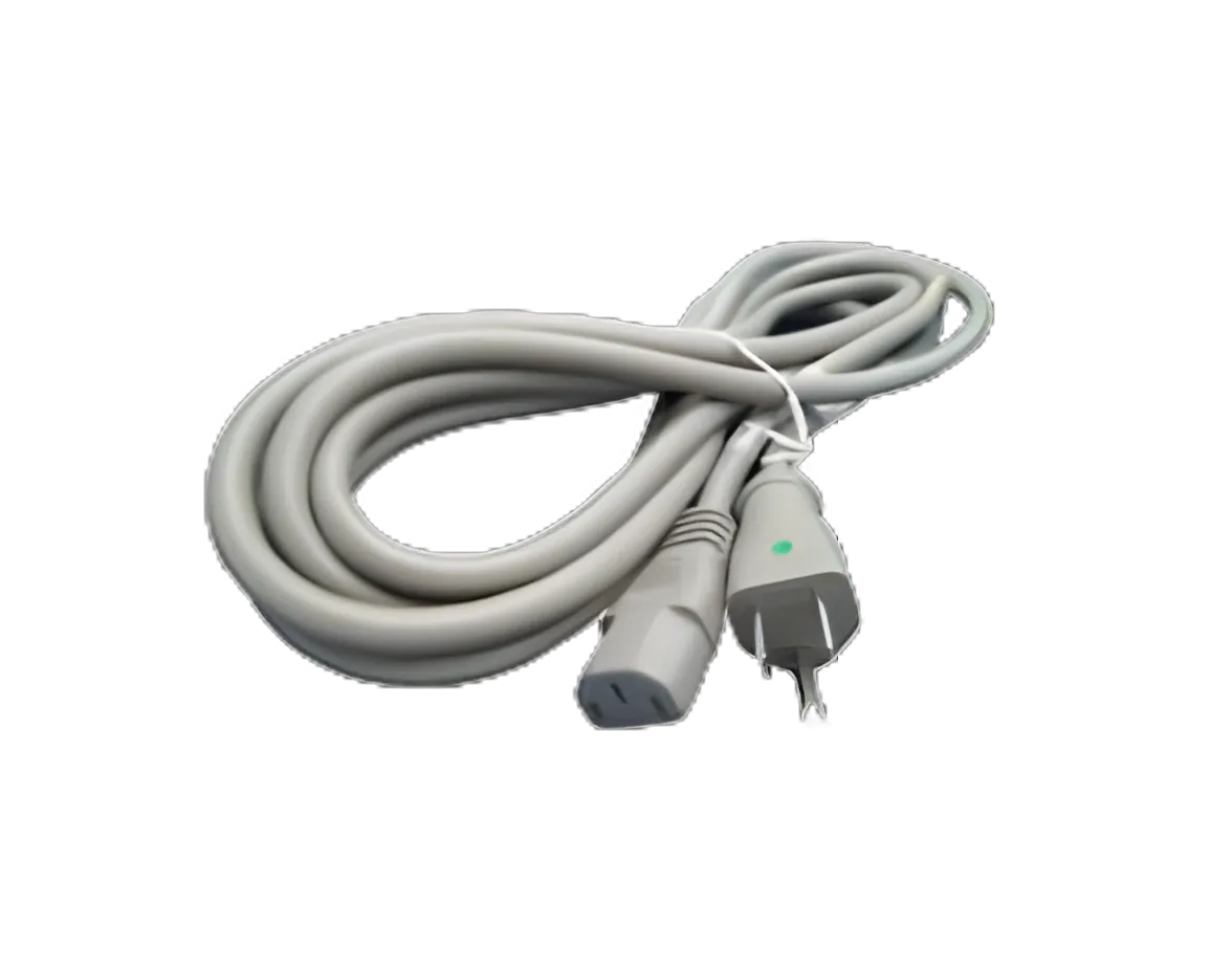 Patient Monitoring Power Cord 12 Inch, Gray, 125V For Ge Paitient Monitors