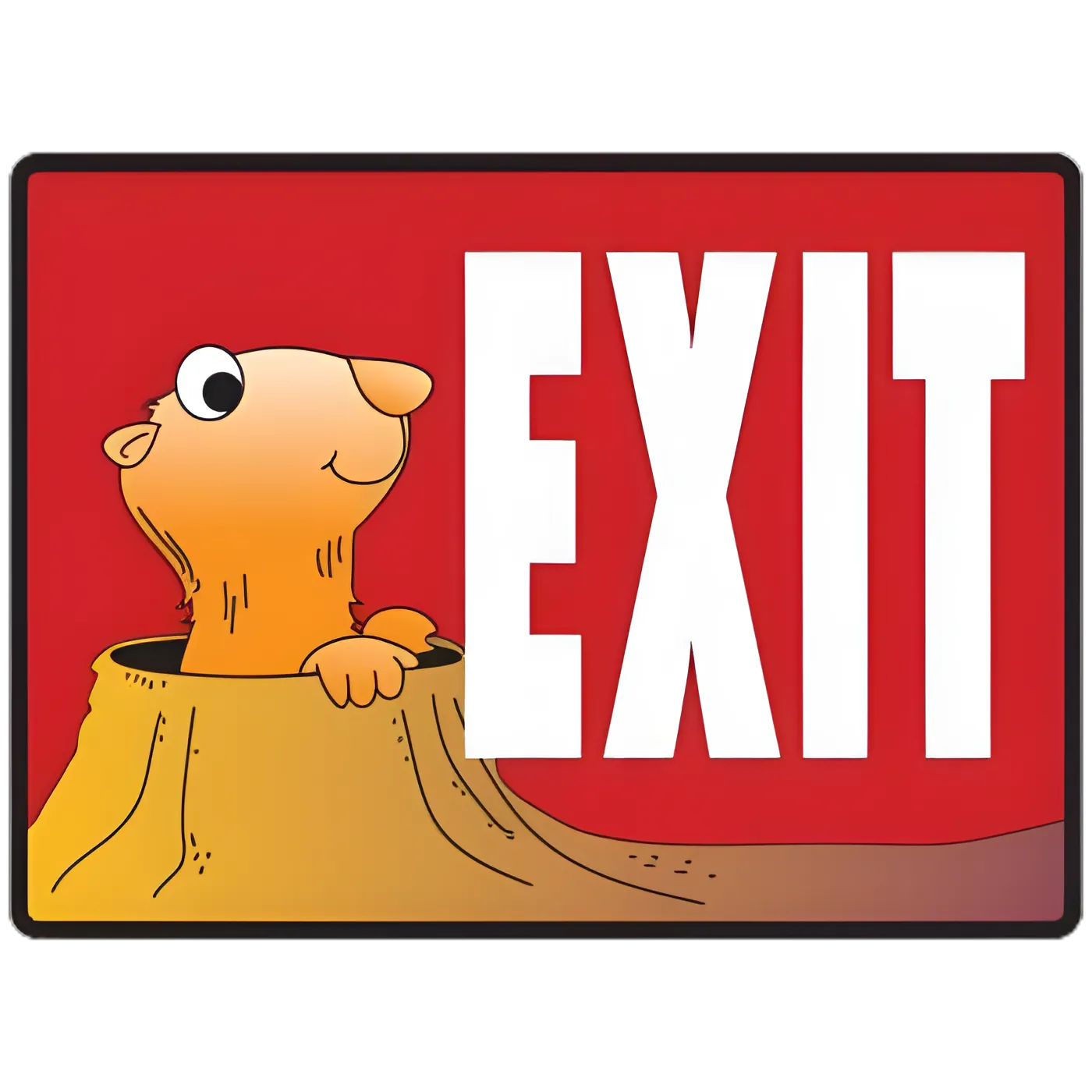 Door / Wall Sign Directory Sign Clinton™ EXIT