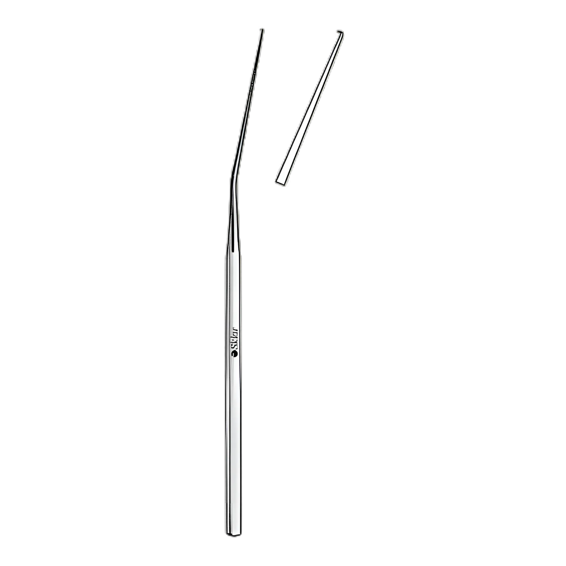 Sklar® Hough Stapedectomy Foot Plate Pick - 6 Inch, 0.65mm Wide, 90° Angled Tip, Stainless Steel