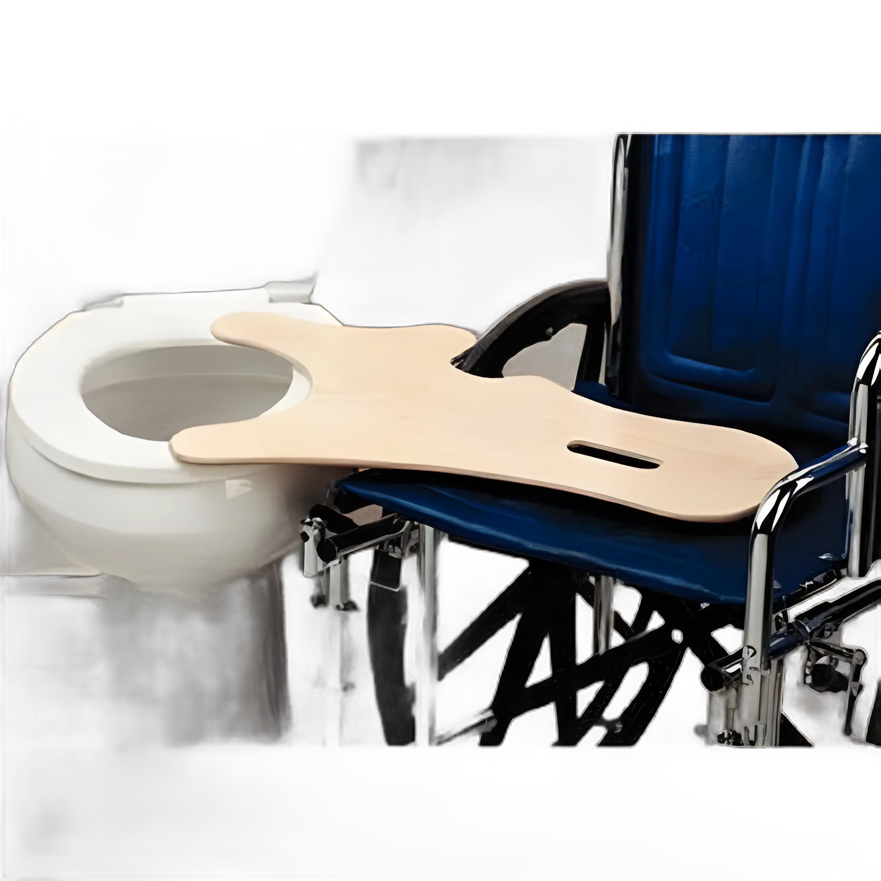 Commode Transfer Board 400 lbs. Weight Capacity Birch Wood