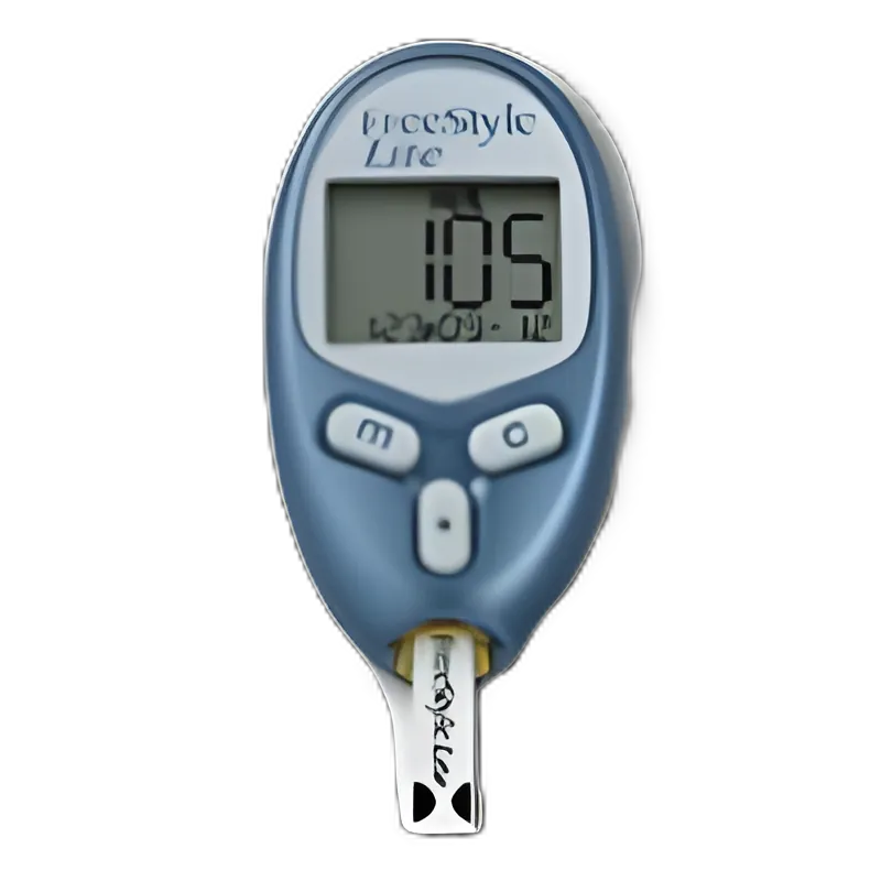 Blood Glucose Meter FreeStyle® Lite 5 Second Results Stores up to 400 Results No Coding Required - 99073070805