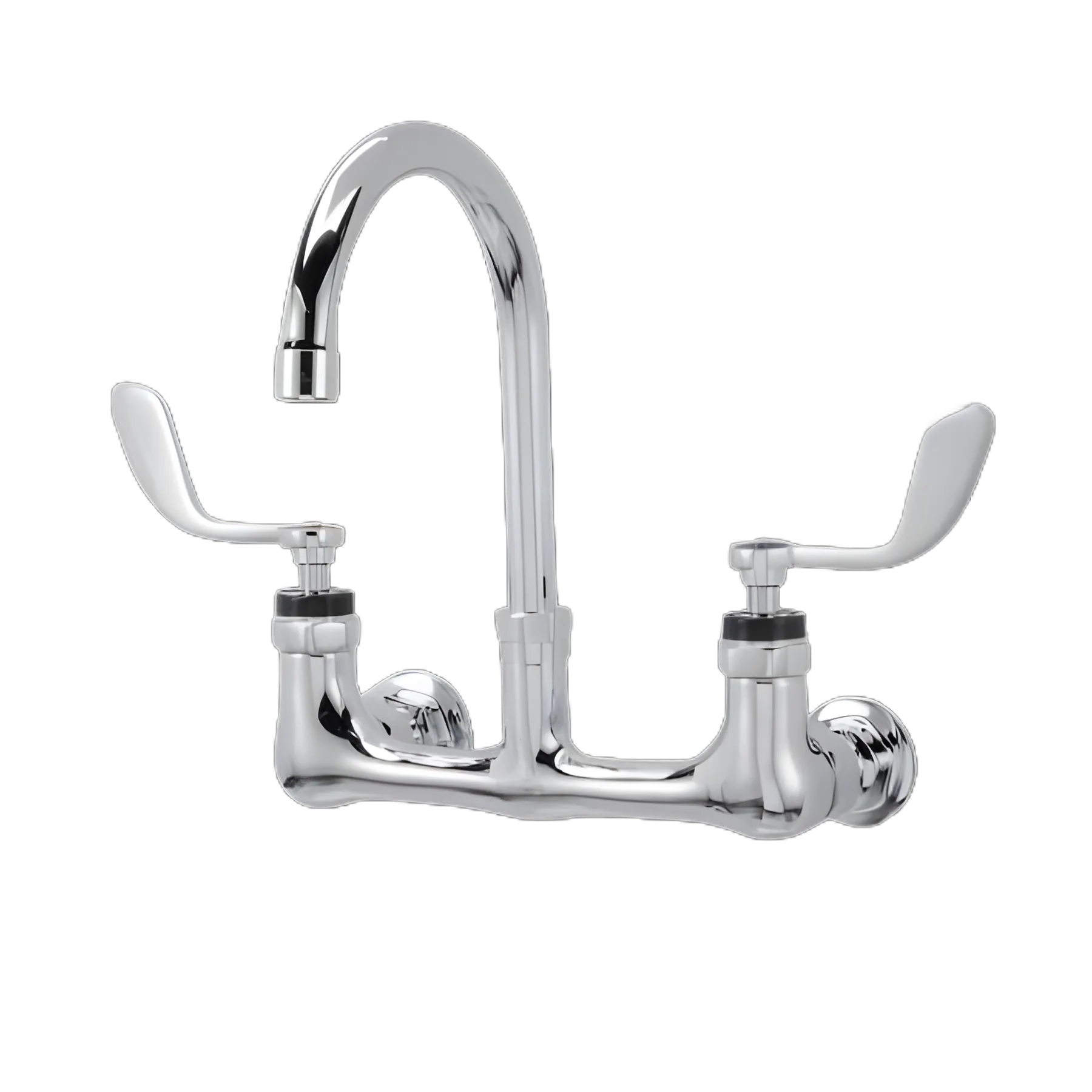 Swivel Gooseneck Faucet Wall Mounted Goose Neck Faucet Swivel