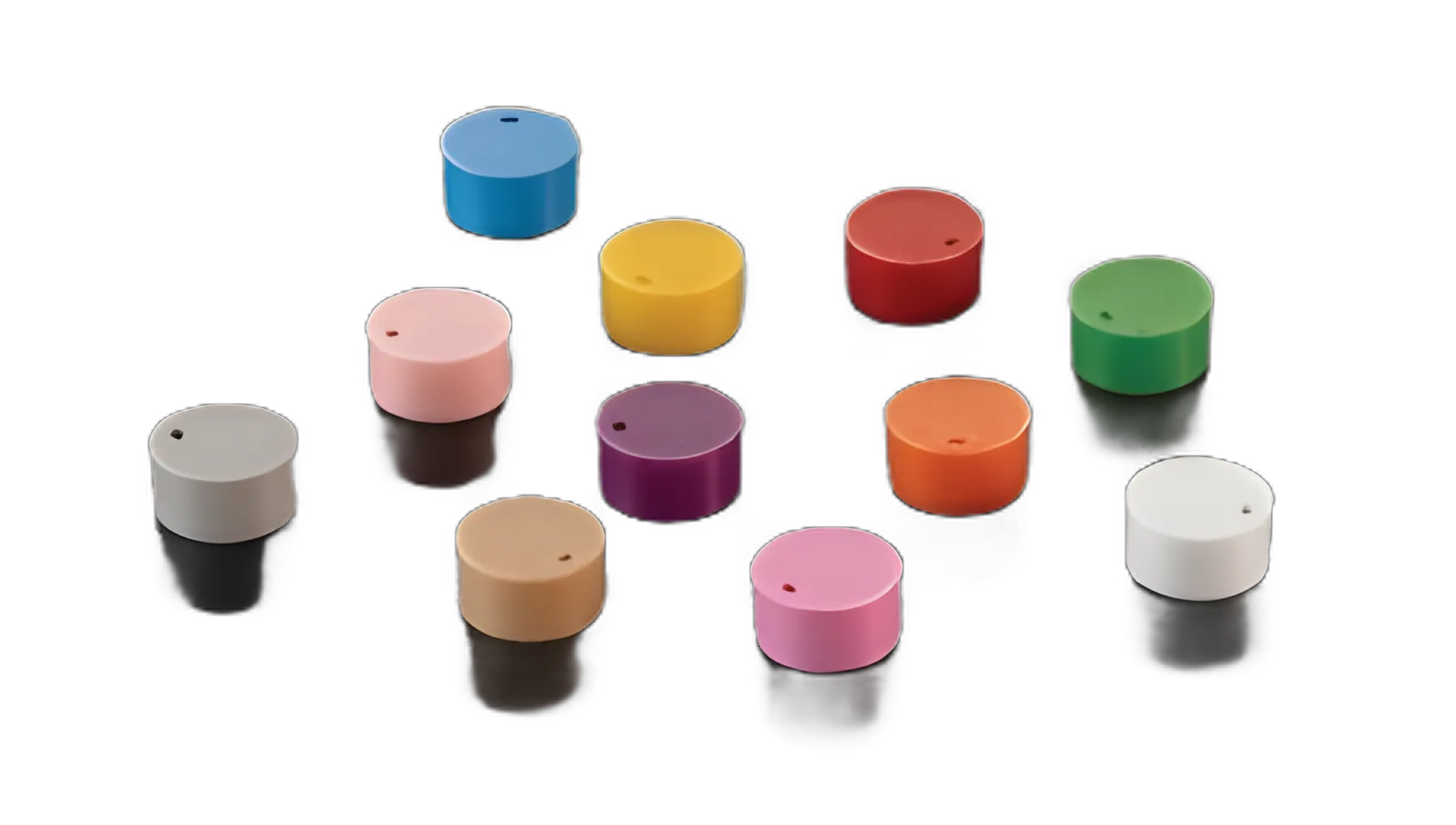 T312 Series Polypropylene Tube Closure for Cryovial® Tubes - White