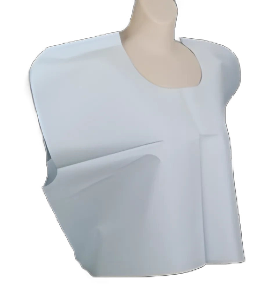 Exam Cape Tidi® Blue One Size Fits Most Front / Back Opening Without Closure Unisex - 910515