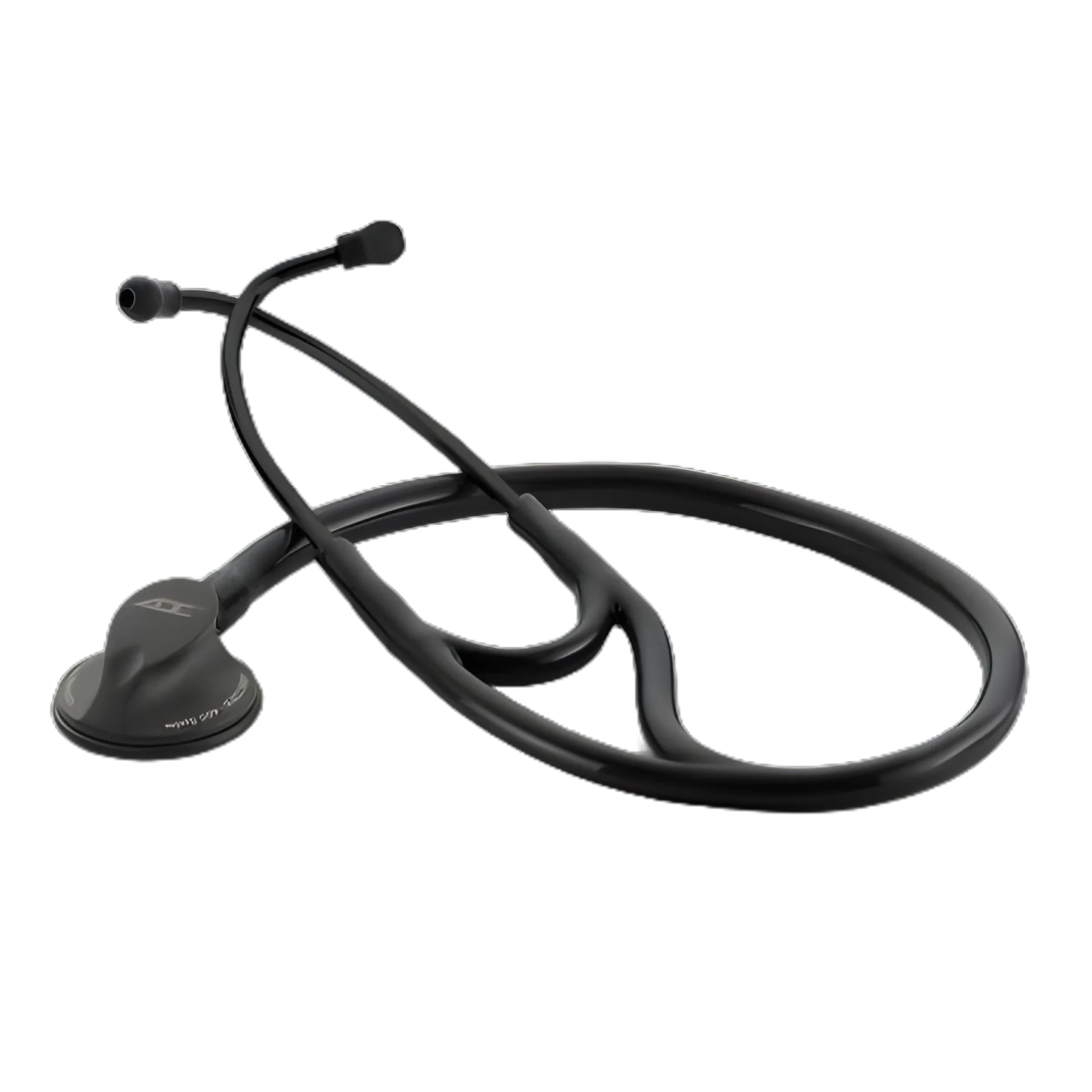 Adscope 600 Cardiology Stethoscope - High-Acoustic, Single-Sided, Black, 19 Inch