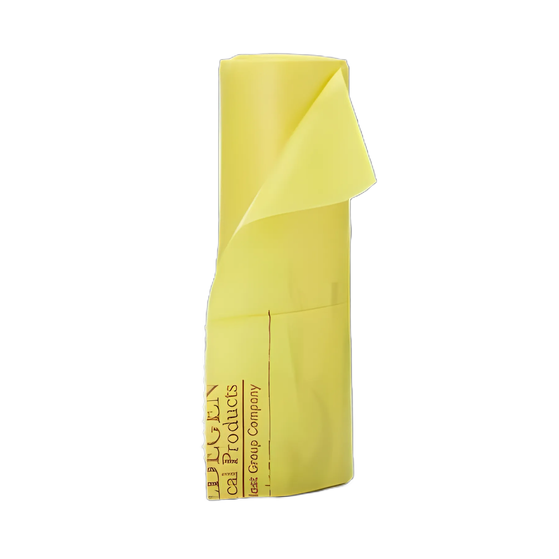 Biohazard Laundry Bag McKesson 30 to 33 gal. Yellow Bag 8 X 23 X 41 Inch