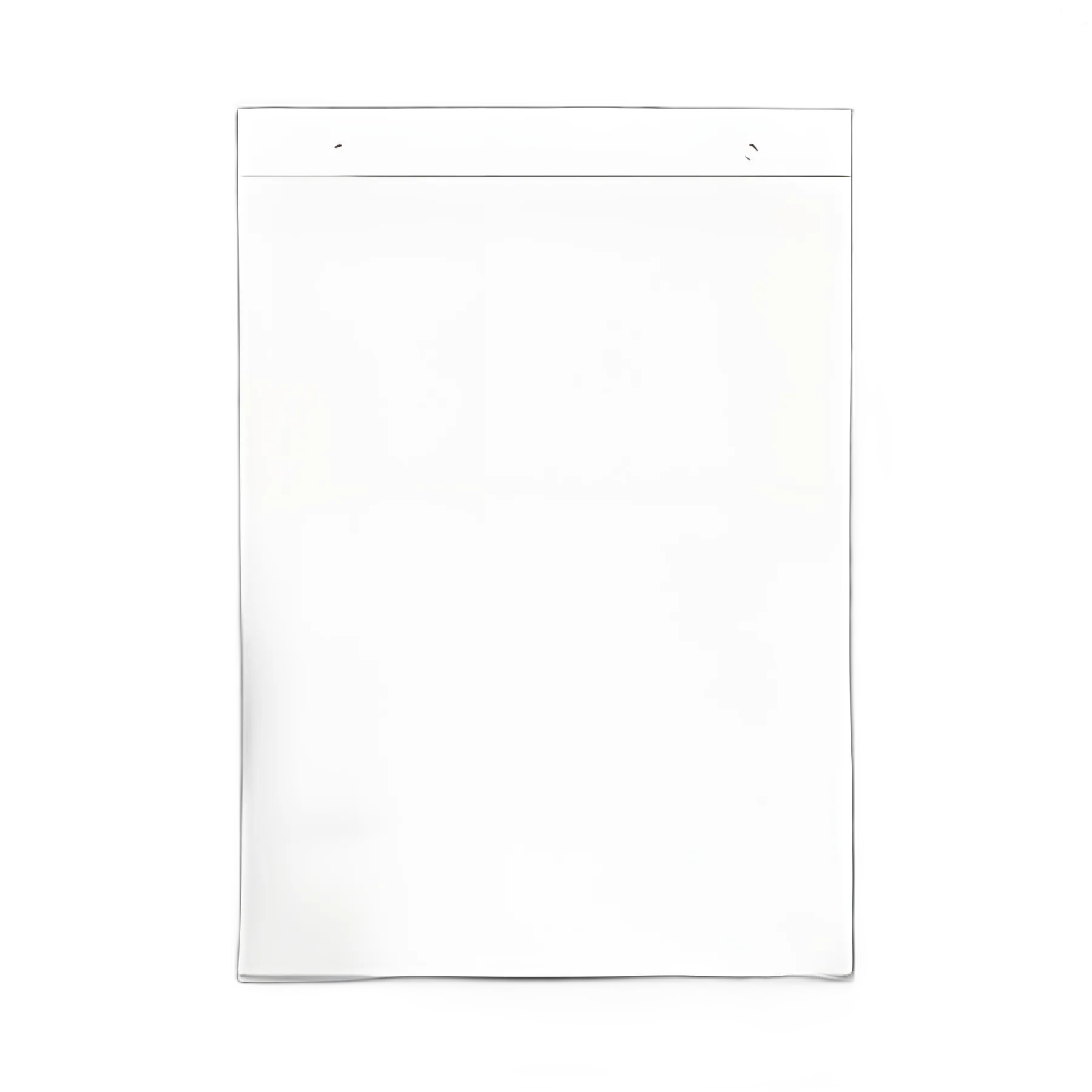 Classic Image Wall-Mount Sign Holder, Portrait, 8.5 x 11, Clear