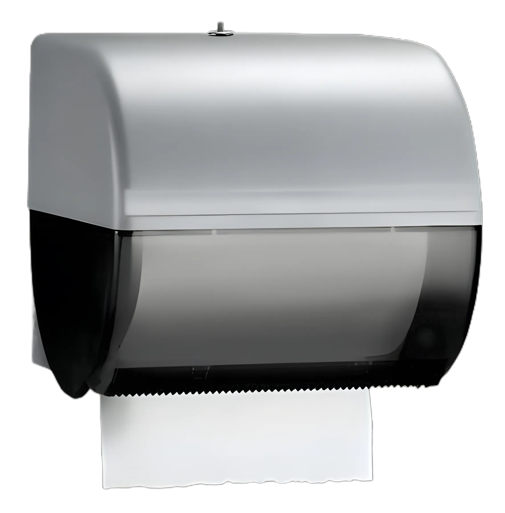 K-C PROFESSIONAL Omni Paper Towel Dispenser, Manual, Black Smoke Plastic, Wall Mount, 1000ft Roll Capacity
