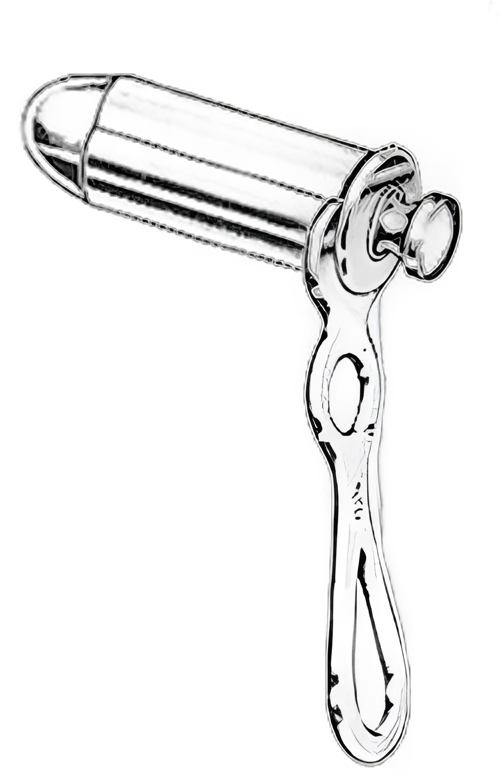 Rectal Speculum Chelsea Eaton 2-5/8 Inch Long / Outer Diameter 7/8 Inch