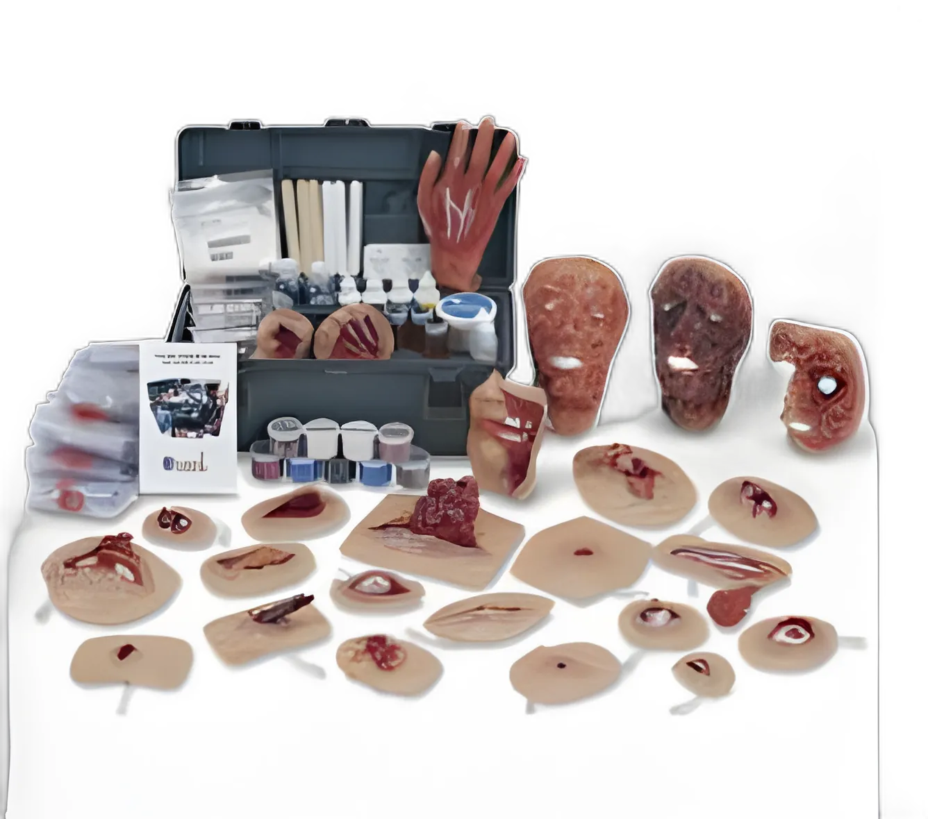 Deluxe Xtreme Trauma Moulage Kit by Nasco Healthcare