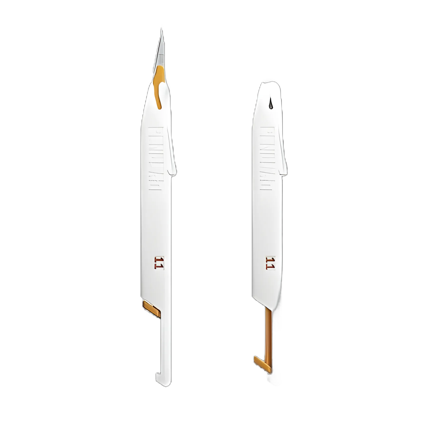 PenBlade® No. 11P Safety Scalpel - Sterile, Stainless Steel with Nonslip Grip
