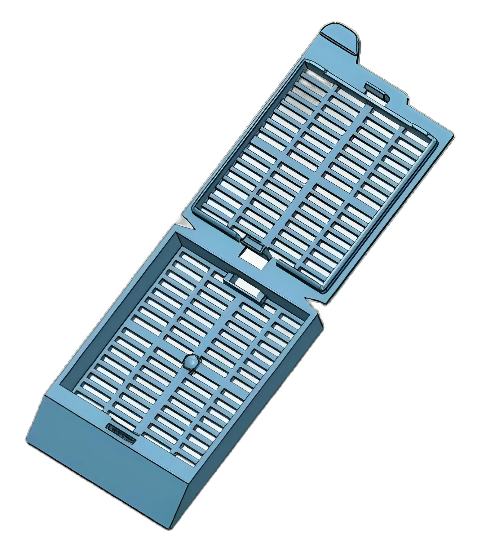 Fisher HealthCare™ Sure-Tek™ 2 Embedding Cassette with Attached Lid - Peach