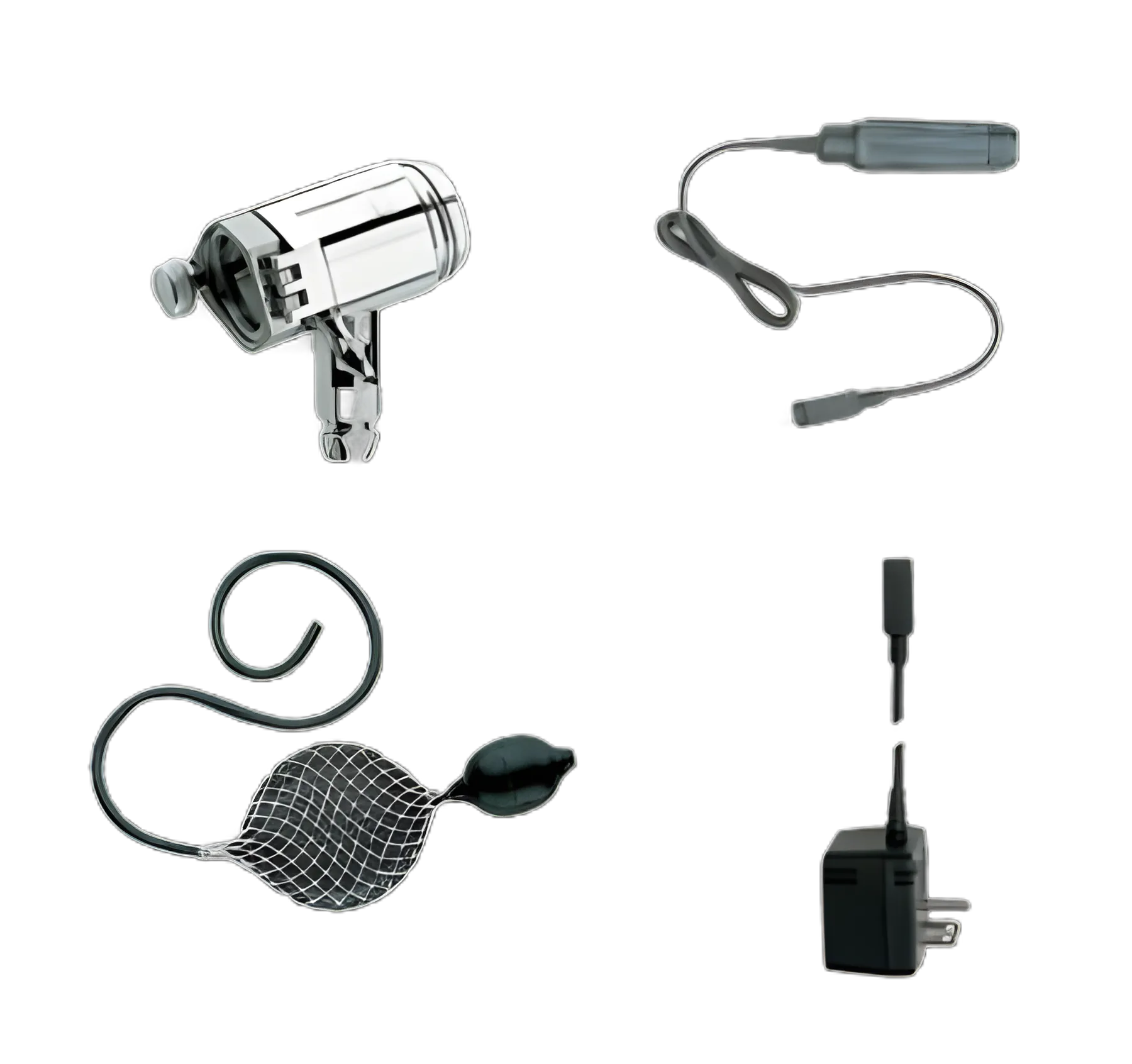 Illumination System Wellch Allyn 6.0 V Insufflation Bulb (#30200), Fiber-Optic Light Head (#36019), Light Handle with 3.0 ft/0.9 m Cord (#73211), Power Transformer with 5.0 ft/1.2 m Cord; 120 V, 60 Hz AC, IEC Plug Type-B For Disposable Endoscopes