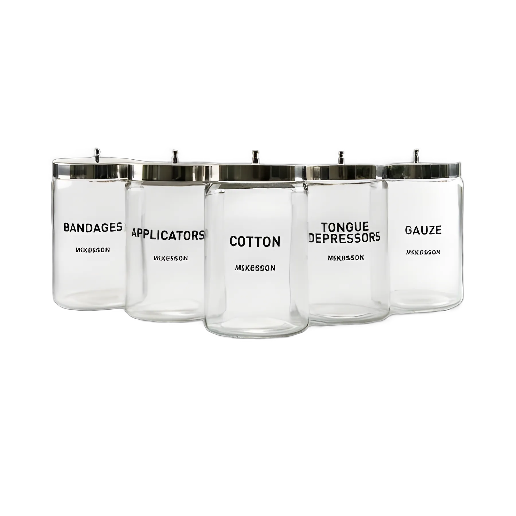 Sundry Jar McKesson 4-1/4 X 7 Inch Glass Clear - 63-4010