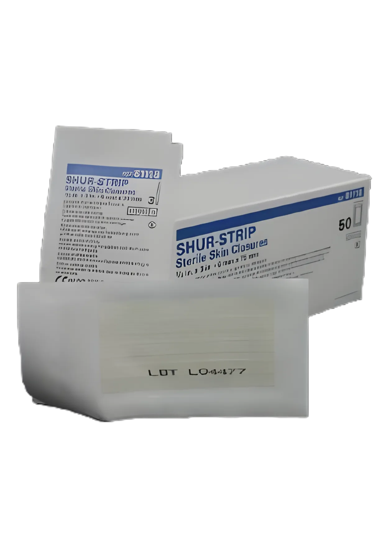 Skin Closure Strip Shur Strip® 1/4 X 4 Inch Nonwoven Material Flexible Strip White