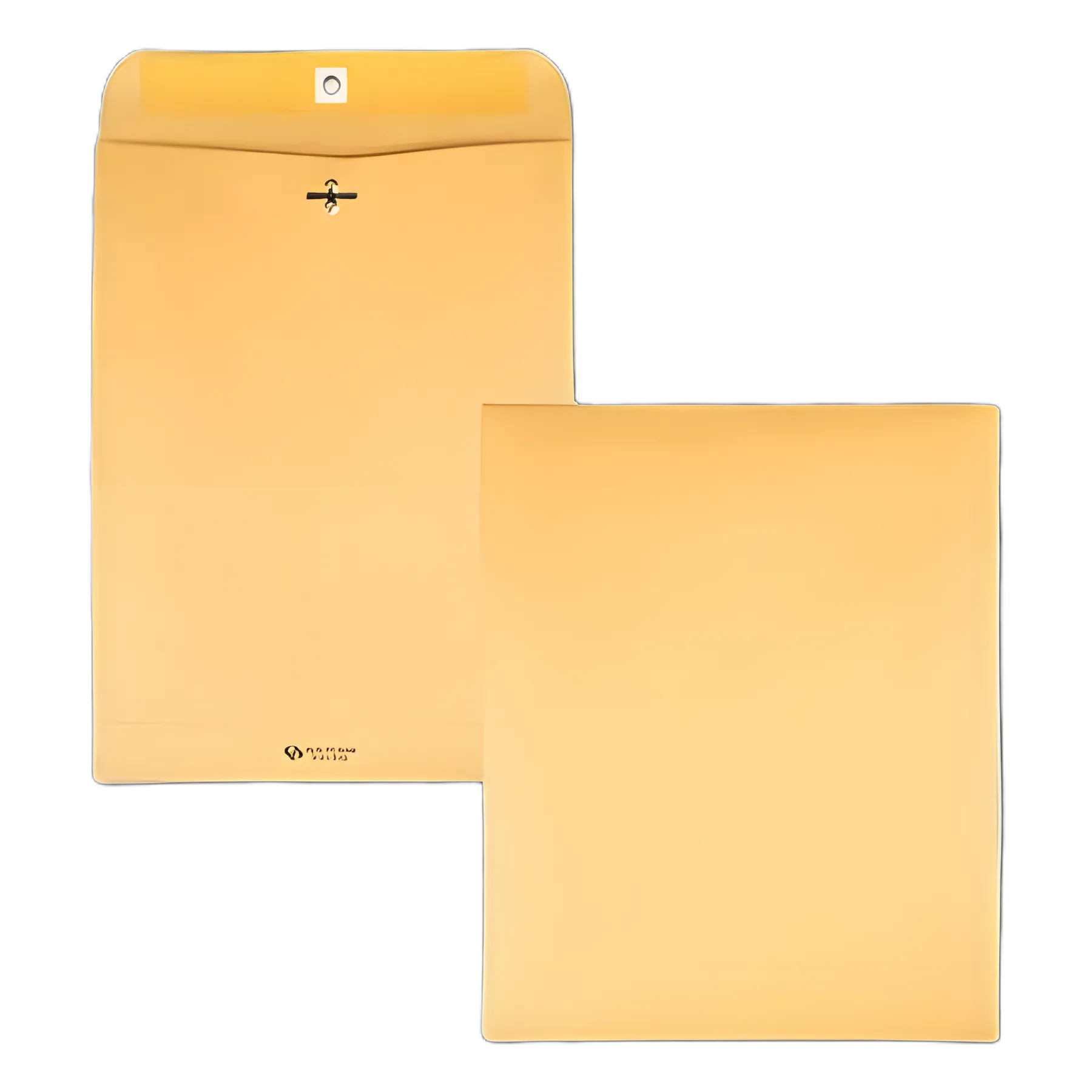 Clasp Envelope, 32 lb Bond Weight Kraft, #12 1/2, Square Flap, Clasp/Gummed Closure, 9.5 x 12.5, Brown Kraft, 100/Box