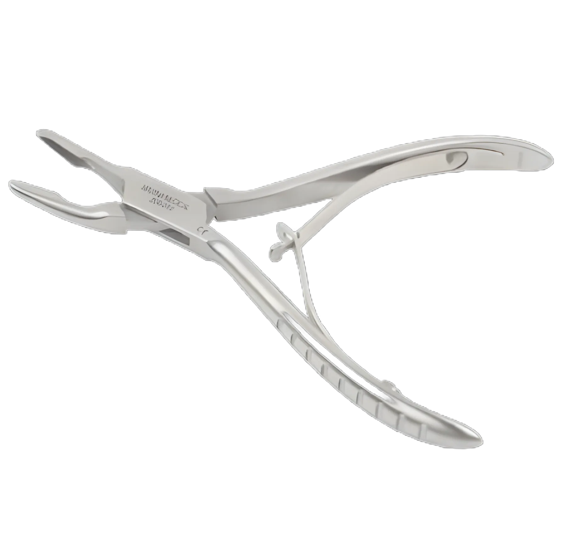 Rongeur Friedman Curved Tip Double Spring Plier Type Handle 4-3/4 Inch Length