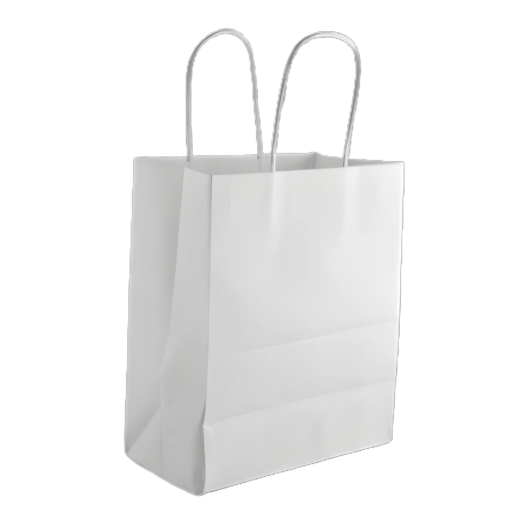 Shopping Bag Duro® Mart White Virgin Paper - 84642
