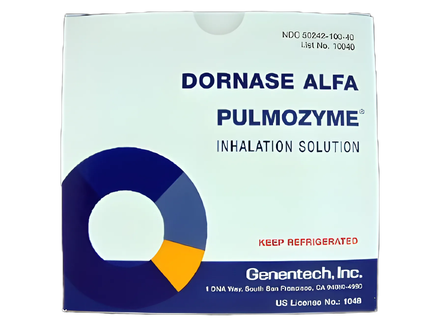Pulmozyme® Enzyme Dornase Alfa 1 mg / mL Solution Ampule 2.5 mL