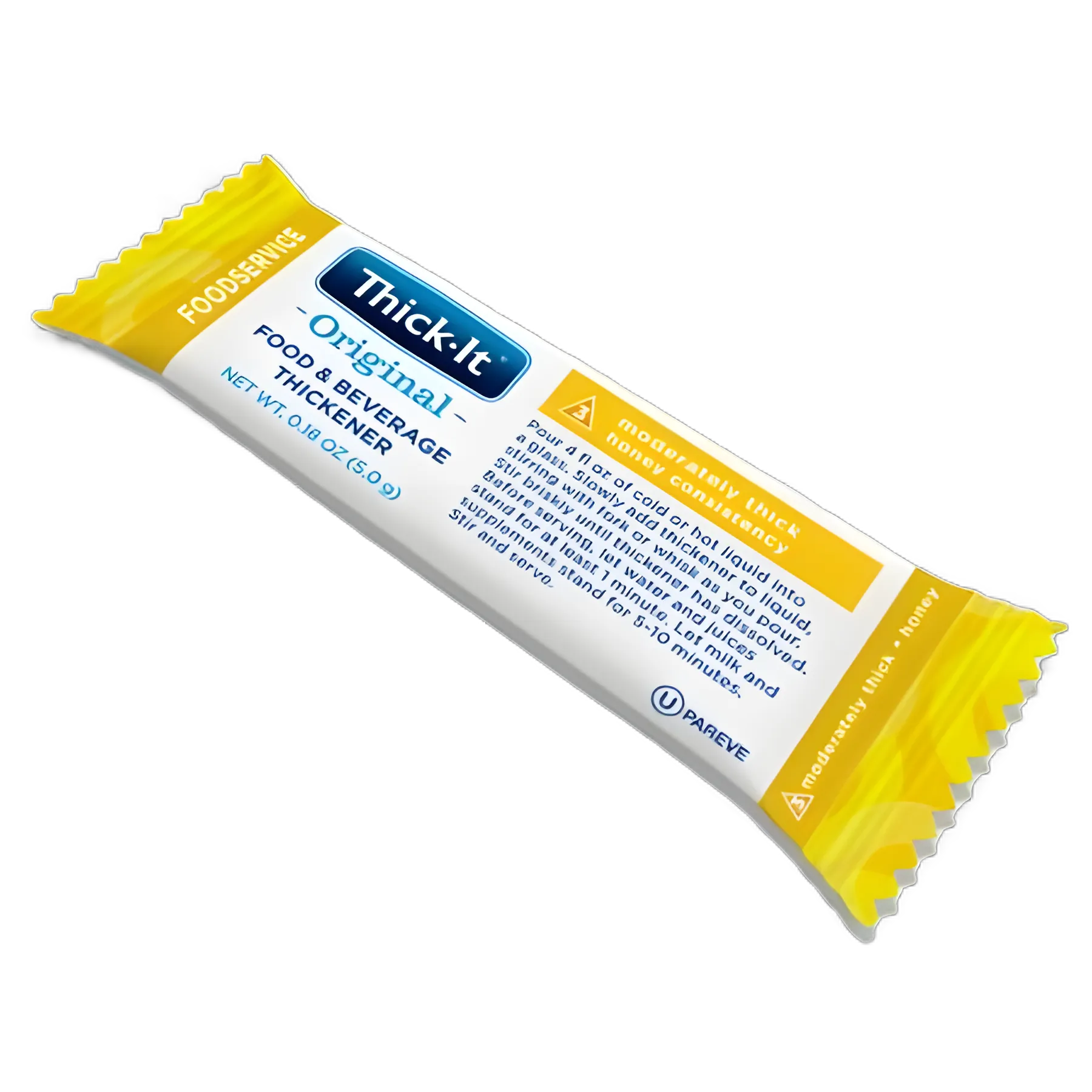 Food and Beverage Thickener Thick-It® Original 6 Gram Individual Packet Unflavored Powder IDDSI Level 3 Moderately Thick/Liquidized