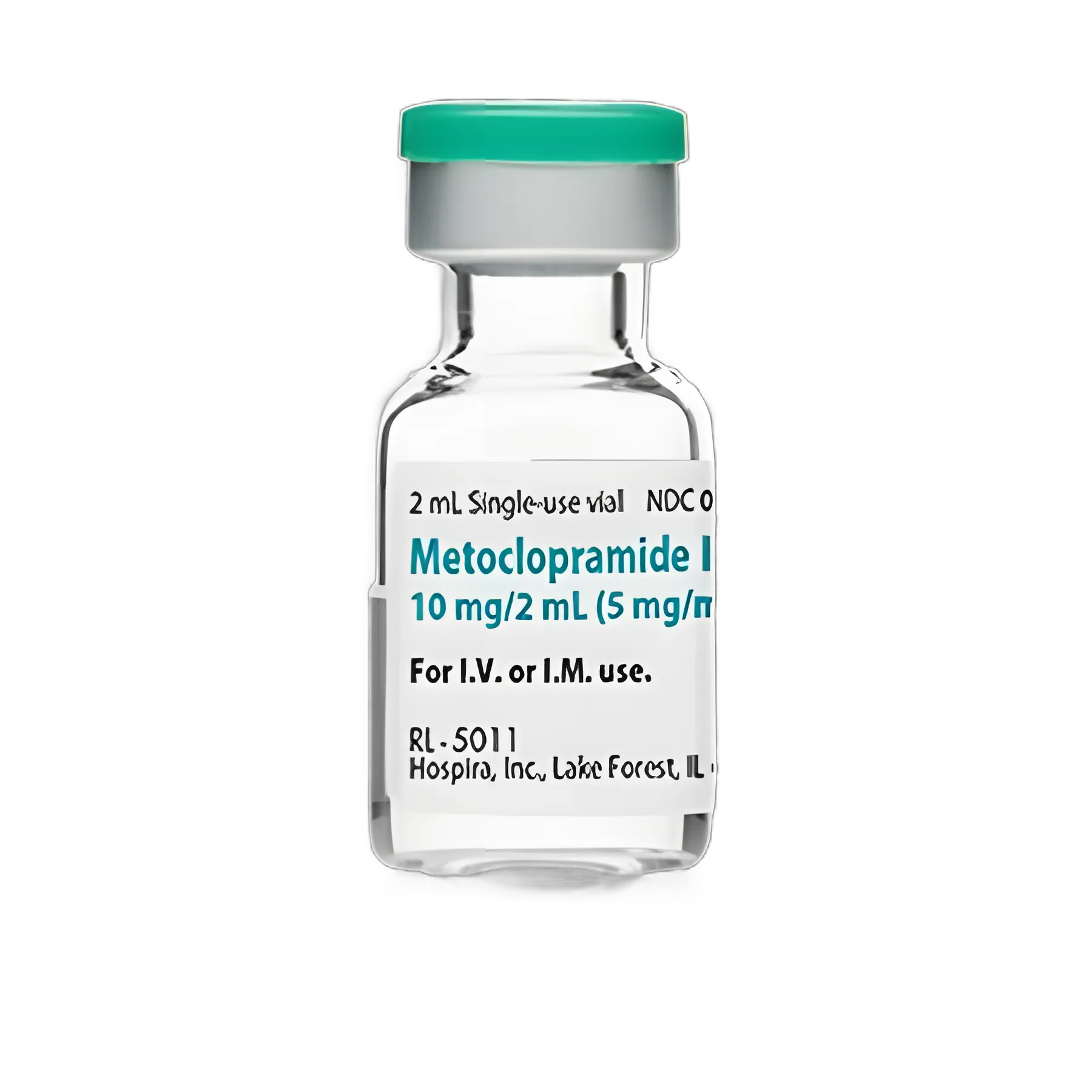 Metoclopramide HCl, Preservative Free 5 mg / mL Injection Vial 2 mL