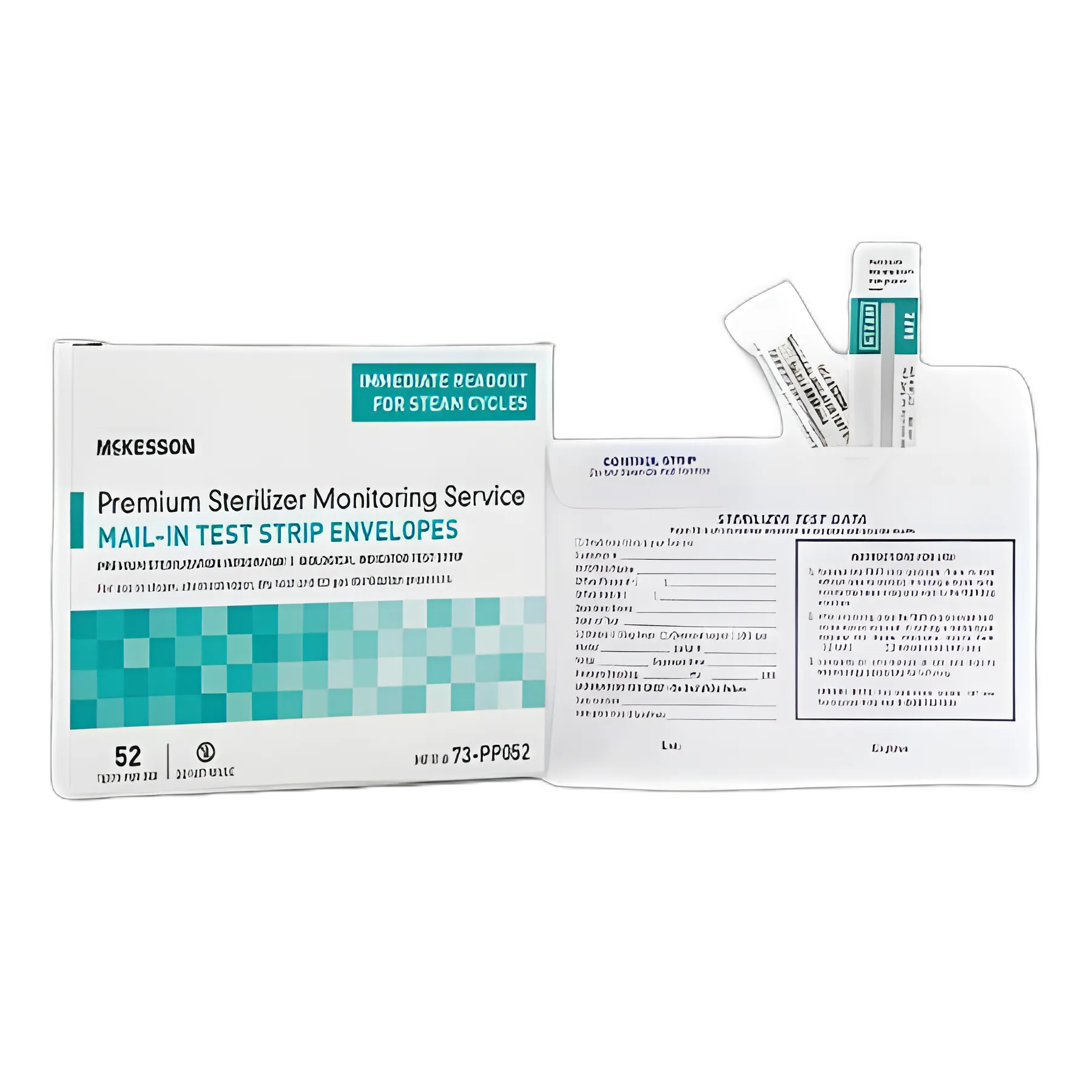 McKesson Sterilizer Monitoring Mail-In Service Steam / EO Gas / Dry Heat / Chemical Vapor - 73-PP052